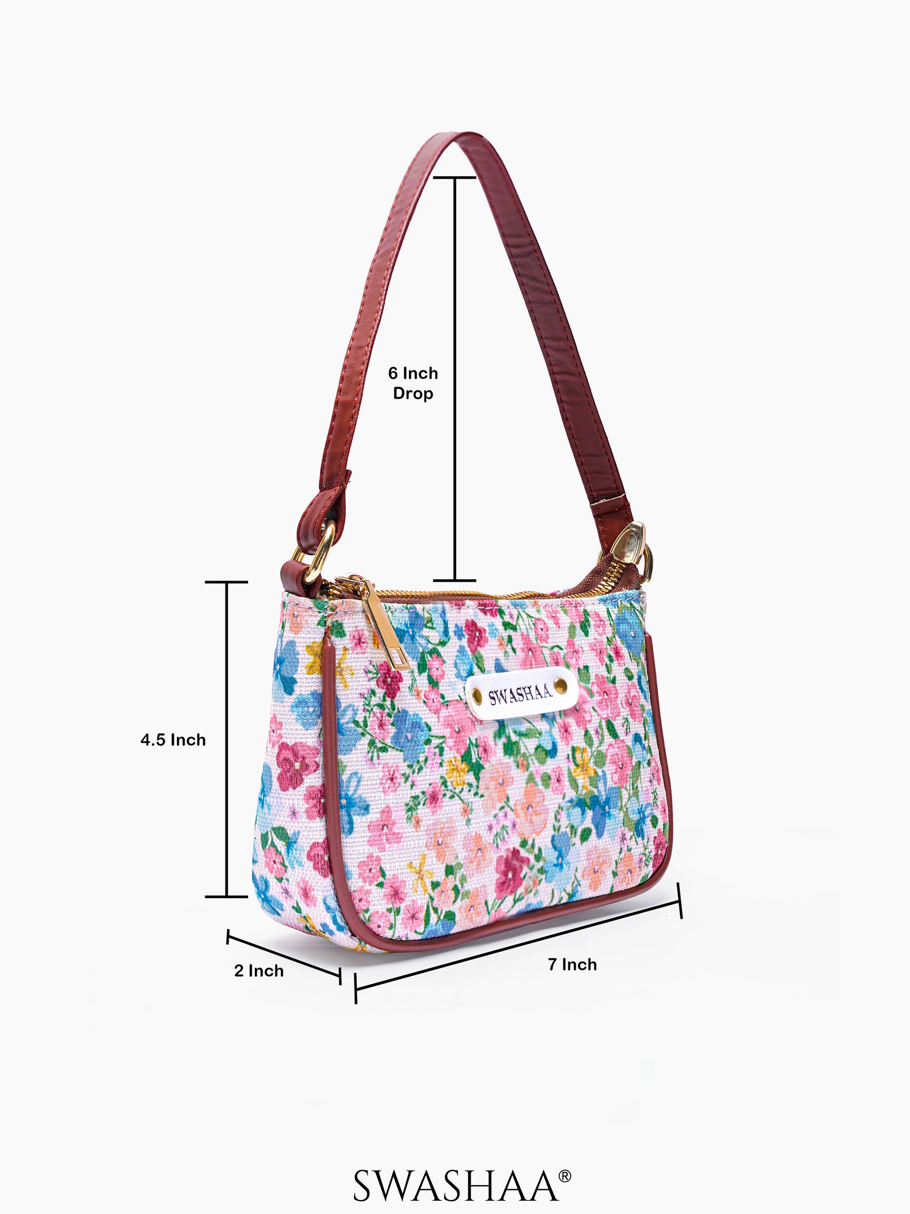 Aura Print Small Women's Mini Shoulder Bag