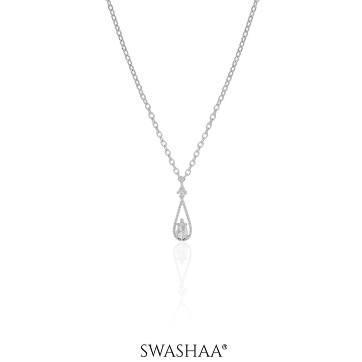 Abeera Silver Necklace