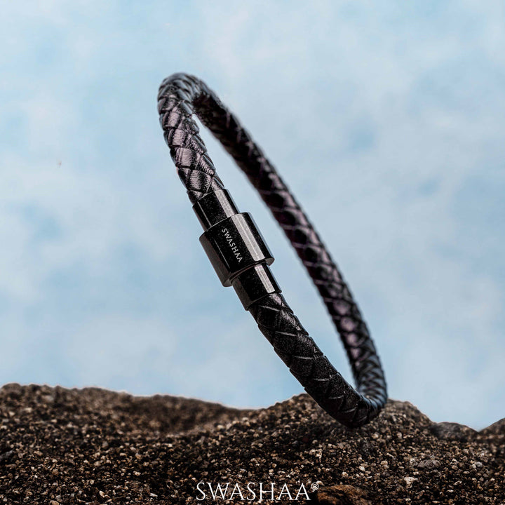 Adheera Men's Leather Bracelet