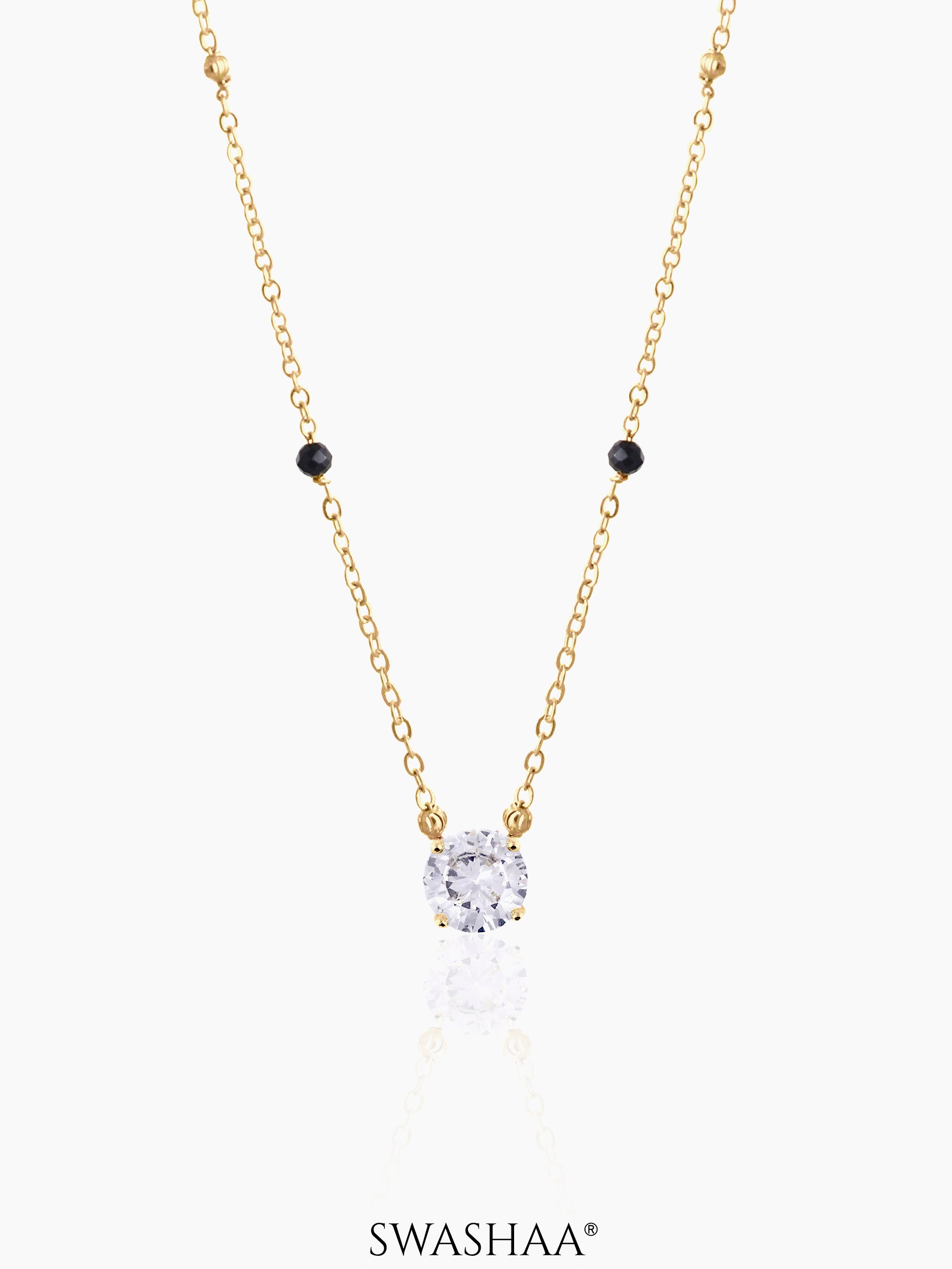 Adia 18K Gold Plated Mangalsutra - Main Image