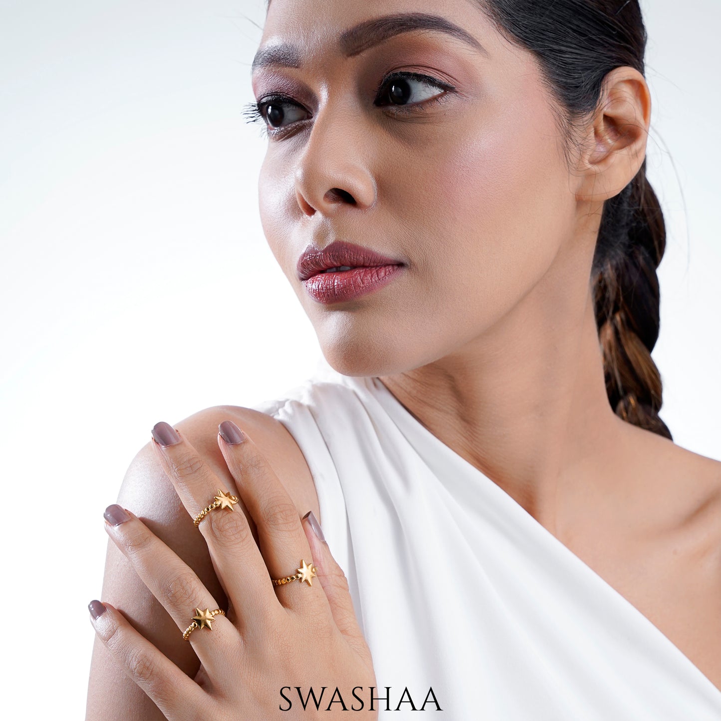 Alessio 18K Gold Plated Ring