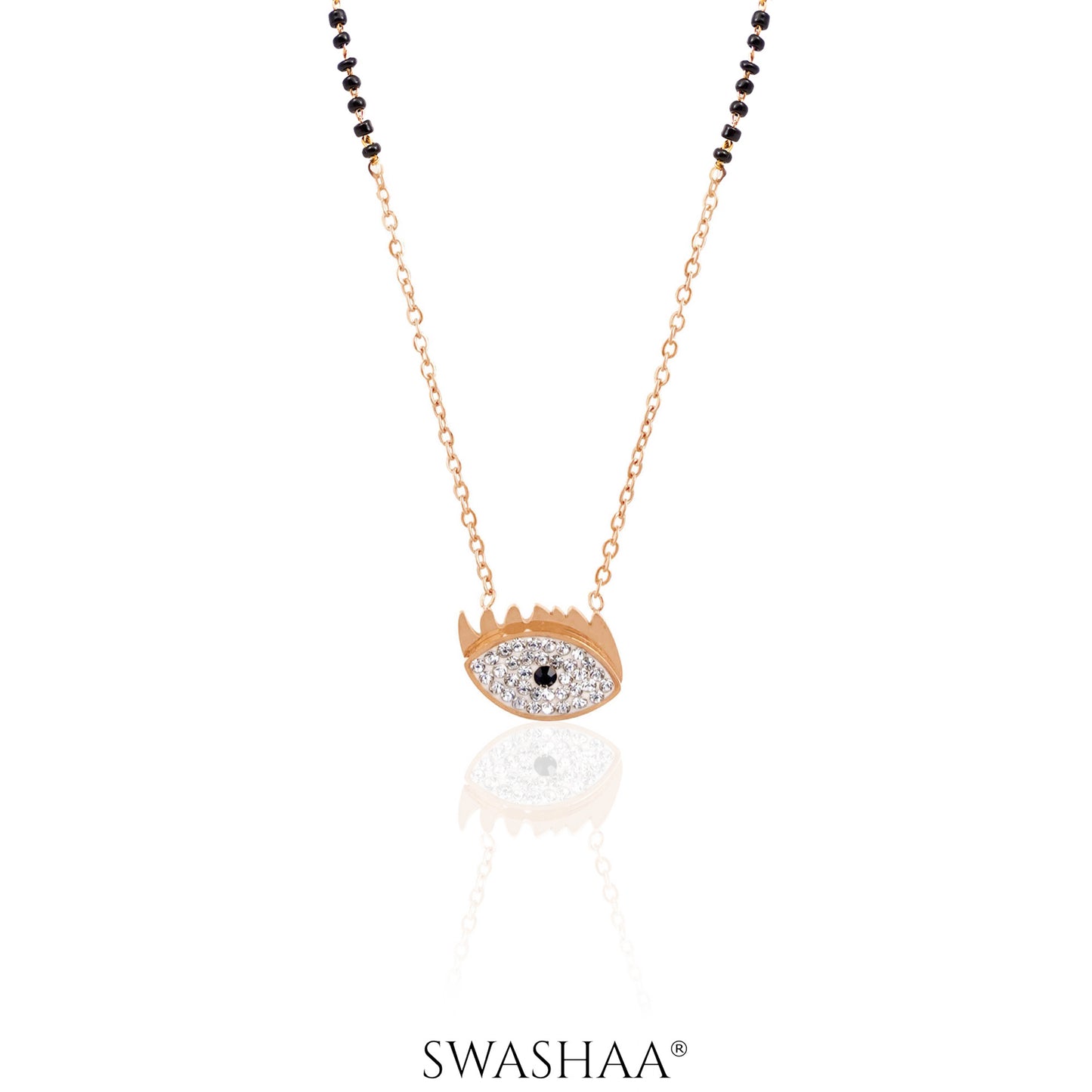Aliana Rosegold Plated Mangalsutra