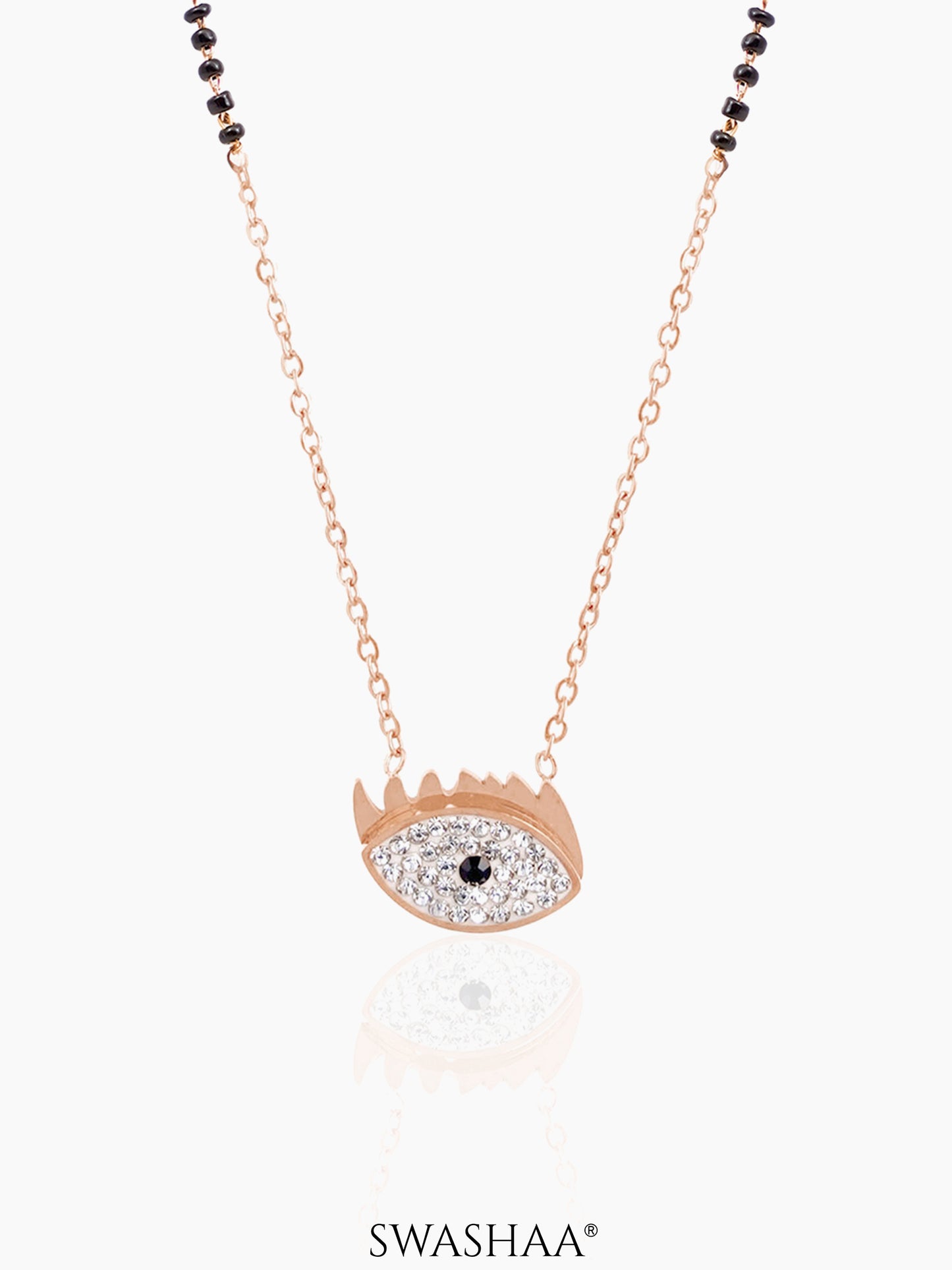 Aliana Rosegold Plated Mangalsutra