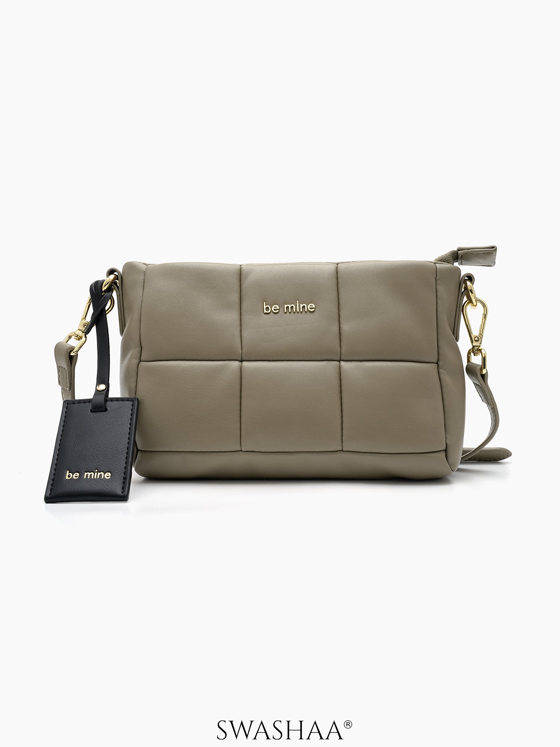 Amora Leather Sling Bag - Swashaa