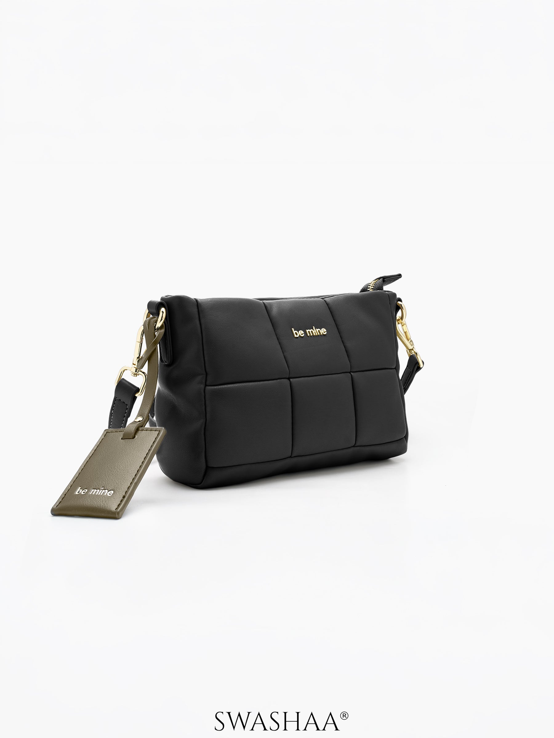 Amora Leather Sling Bag - Swashaa