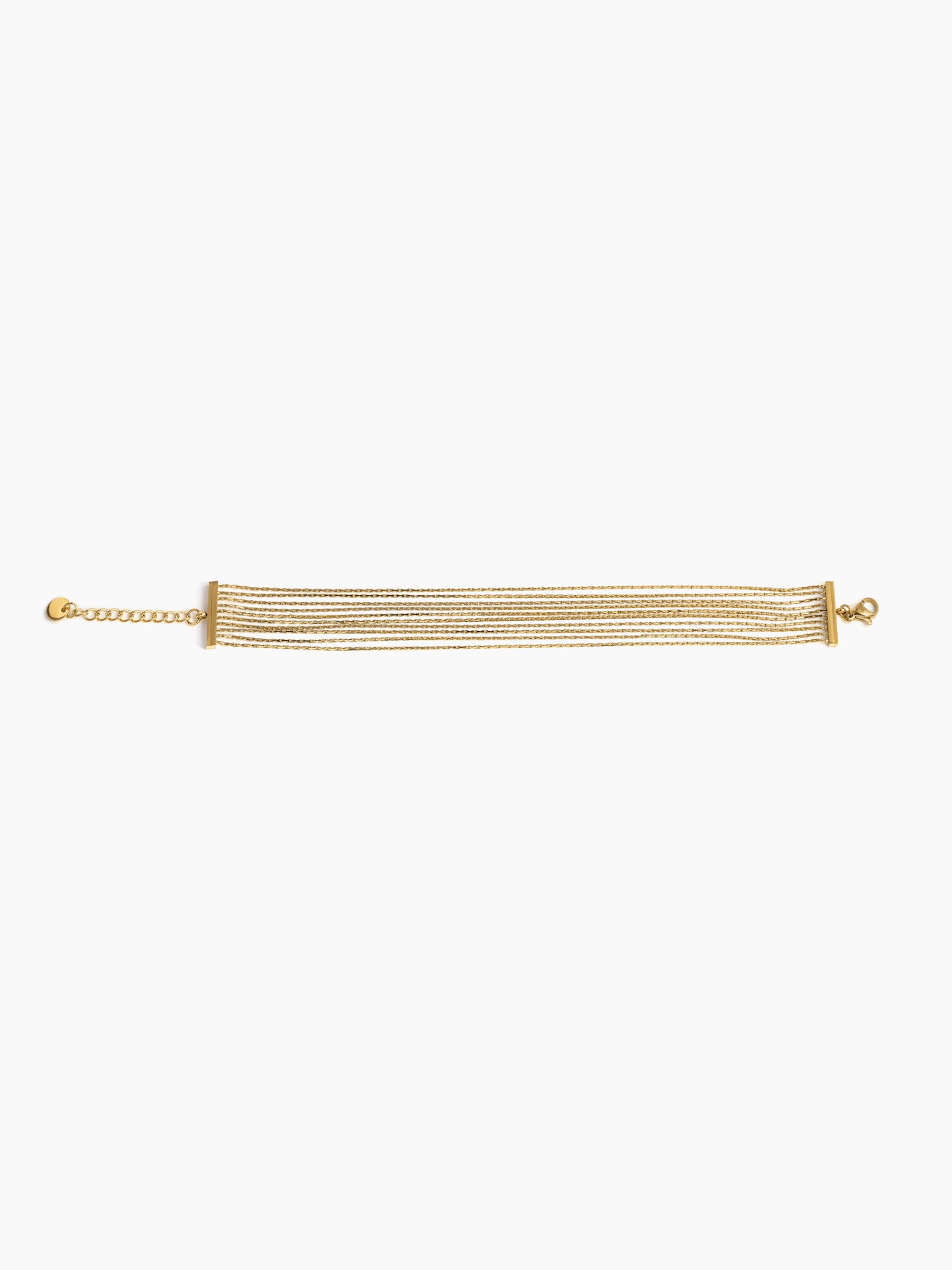 Anya Layered 18K Gold Plated Chain Bracelet - Swashaa