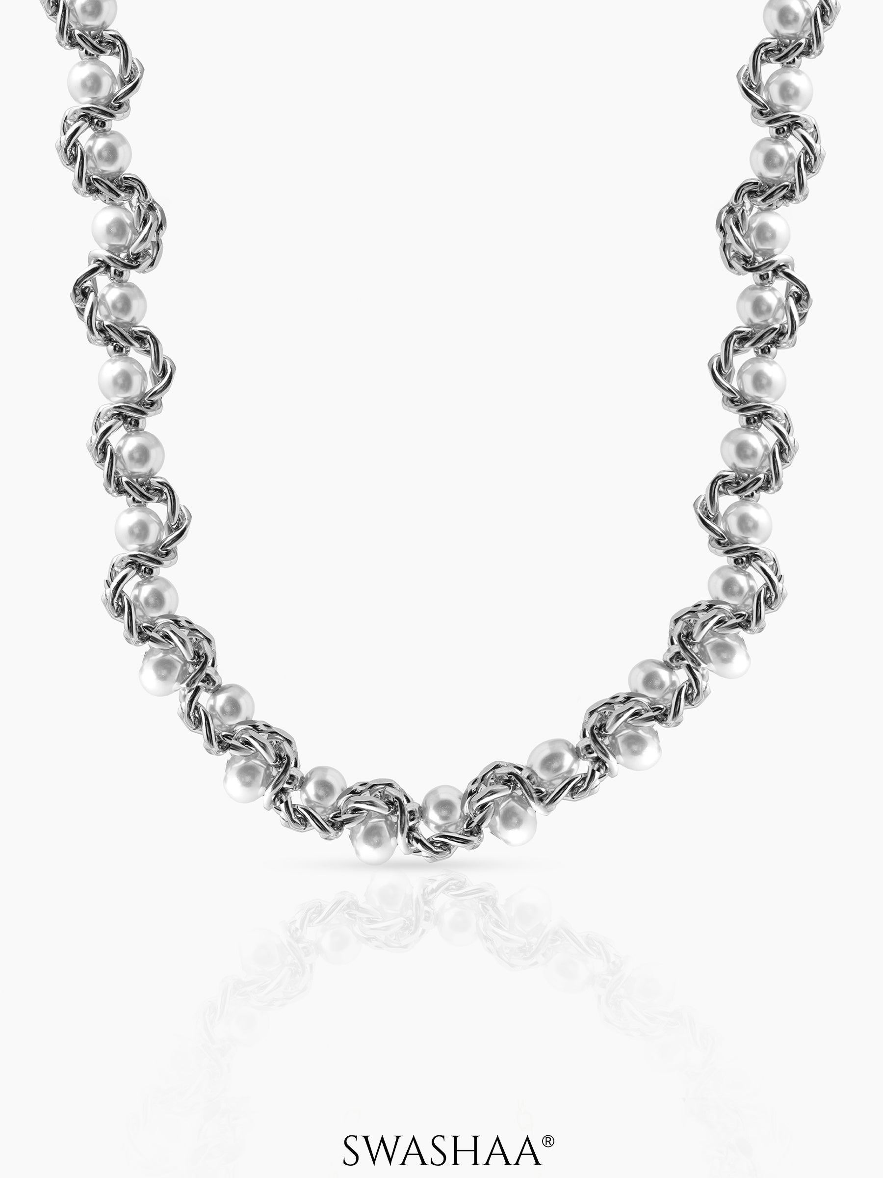 Arlo Pearl Twisted Men's Chain