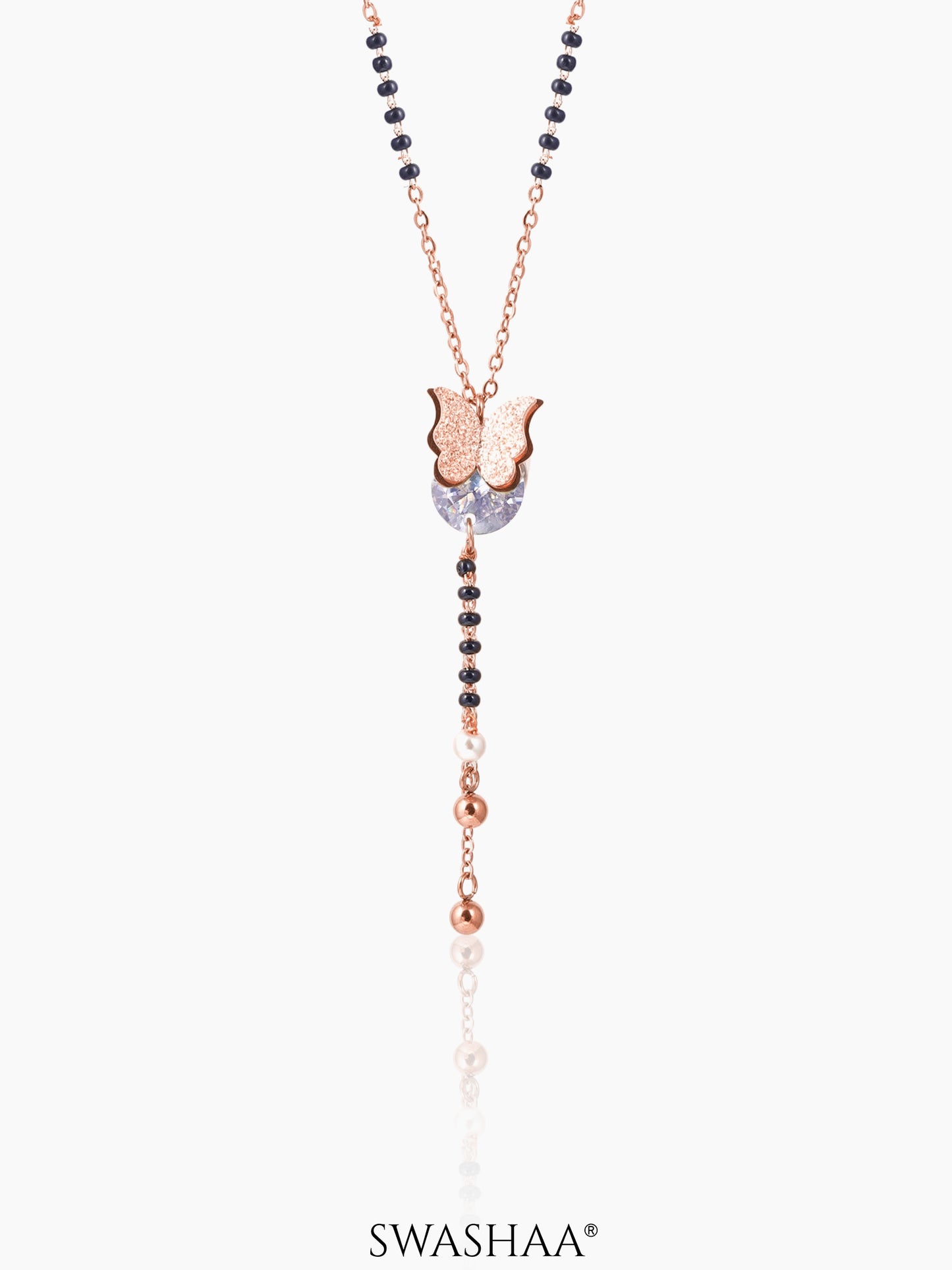 Armani Rosegold Plated Mangalsutra
