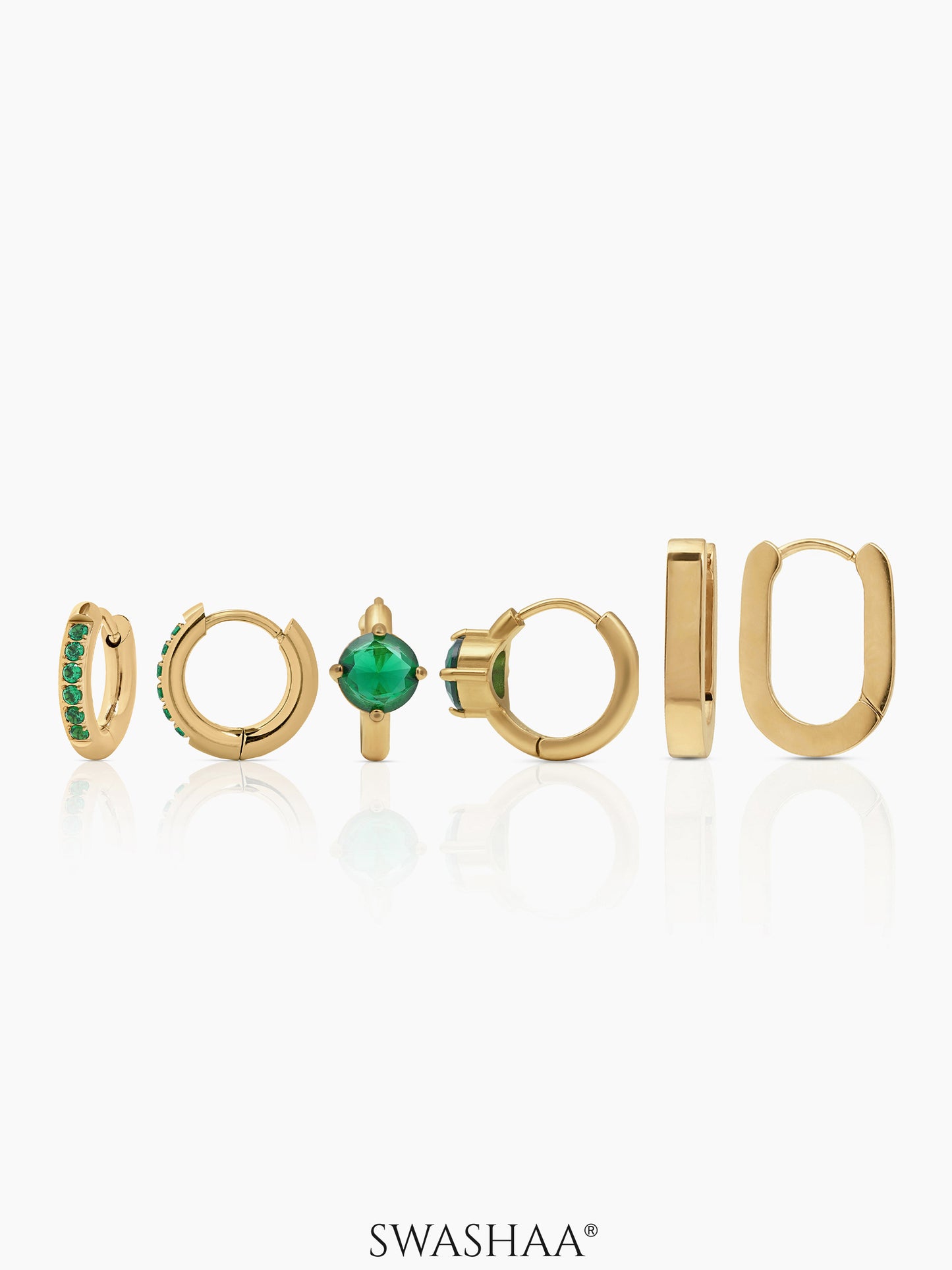 Avya Diamond Women's Earrings Set