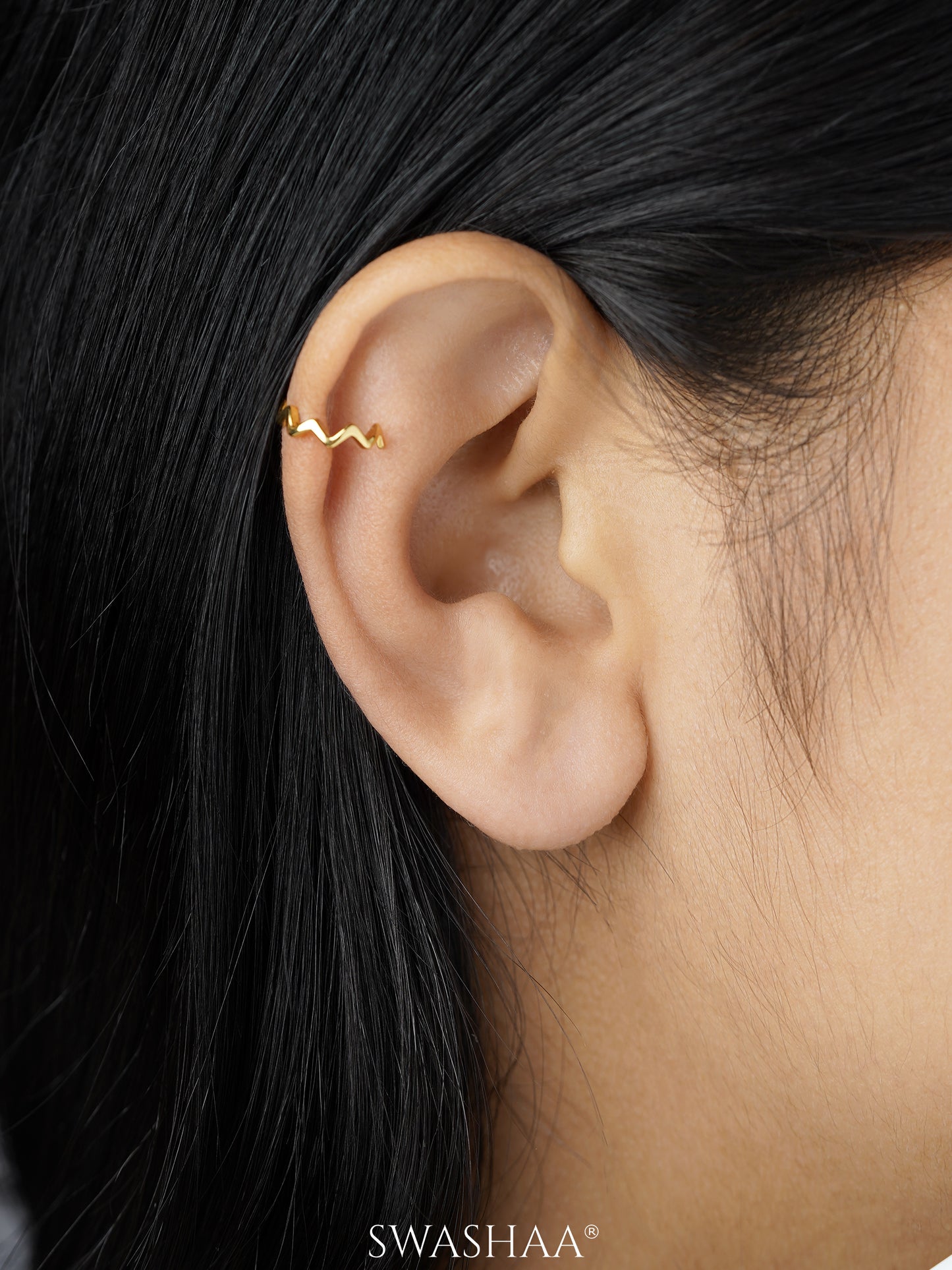 Axis Wave Ear Cuffs