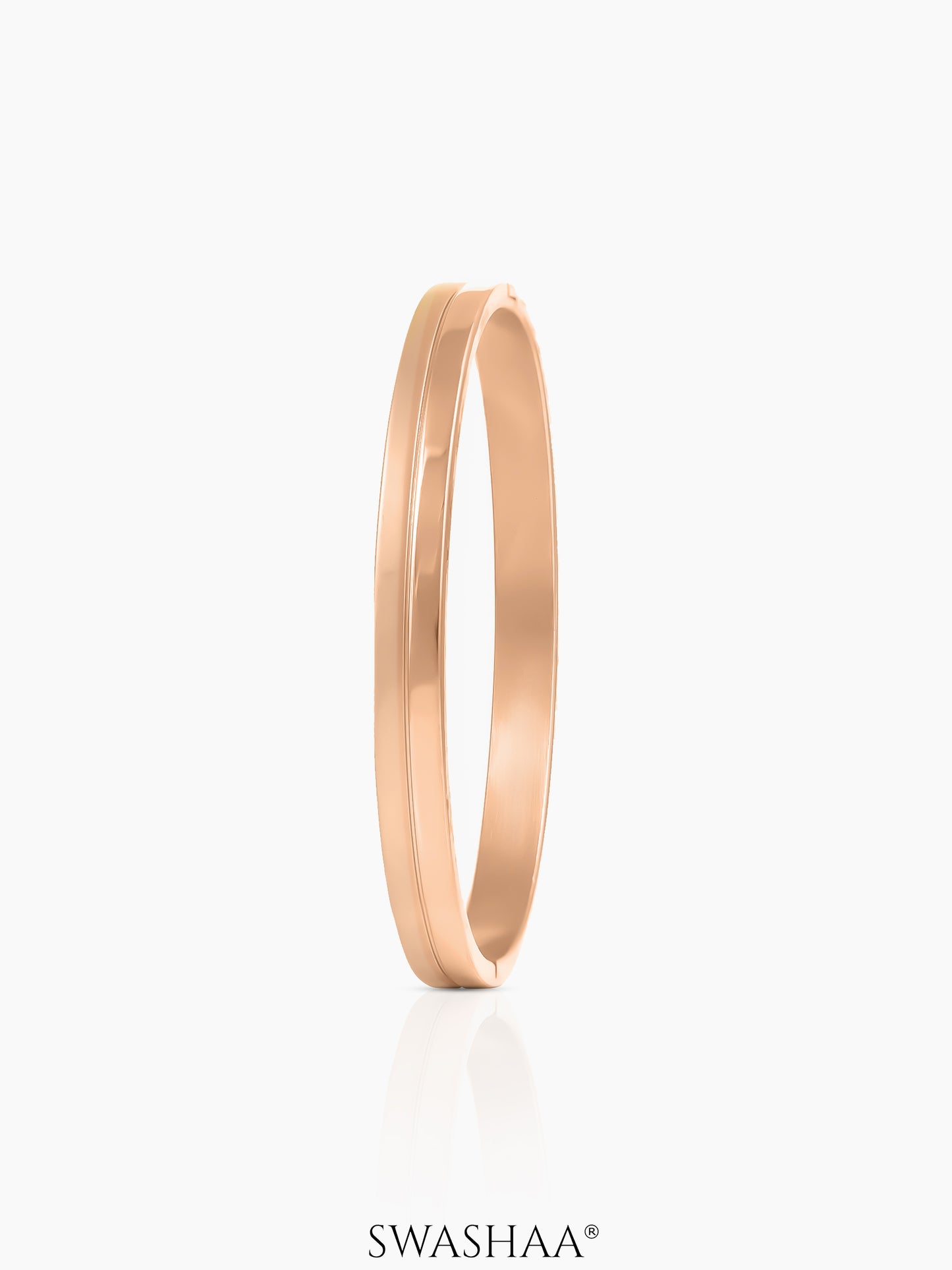 Benjomia Dual Finish Rosegold Plated Bracelet