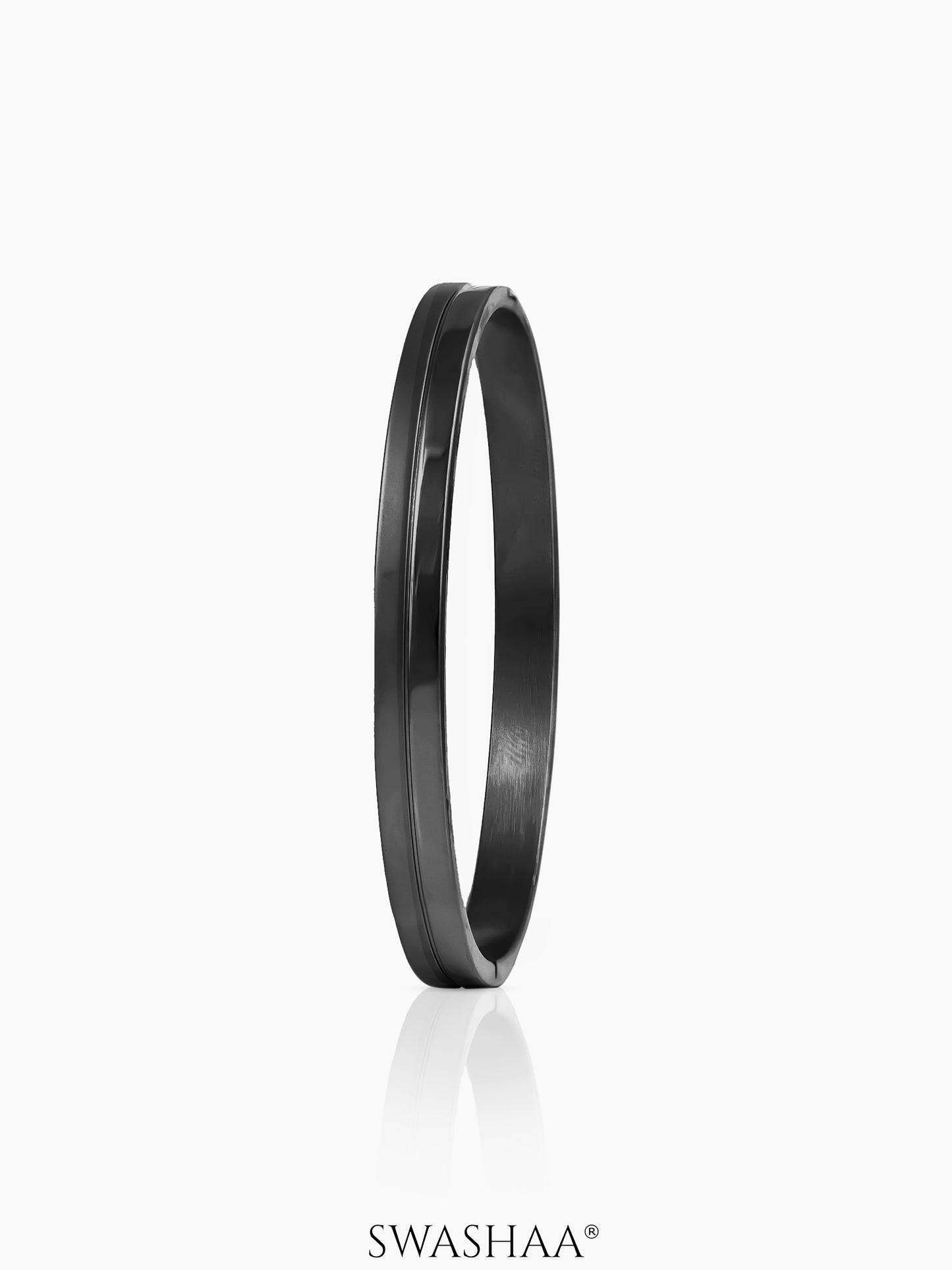 Benjomia Dual Finish Black Bracelet