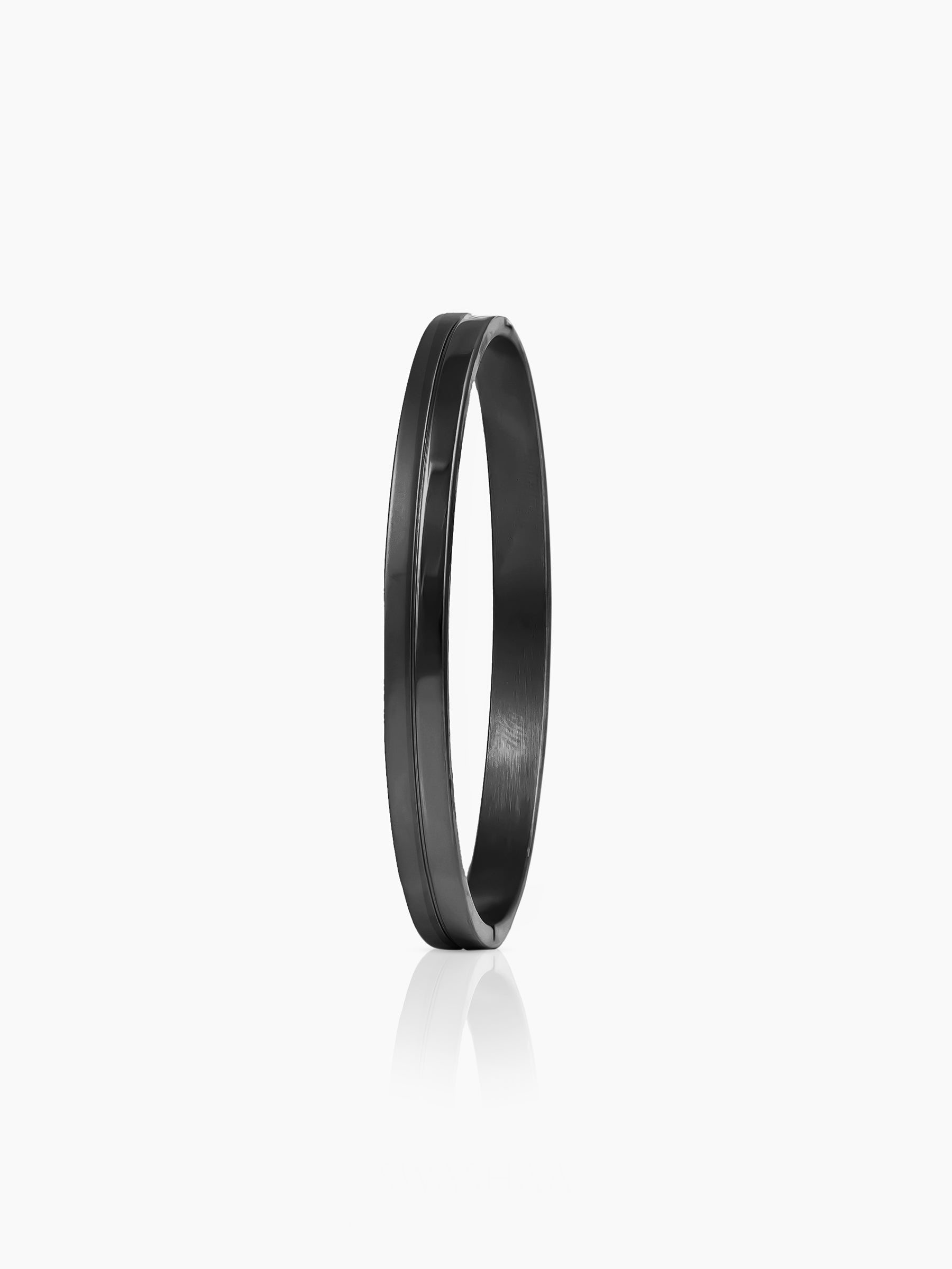Benjomia Dual Finish Black Bracelet