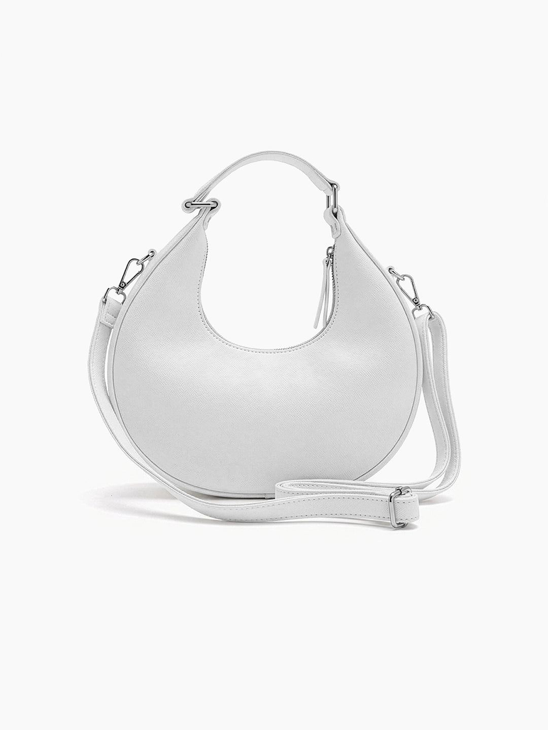 Bianca White Sling Bag - Swashaa