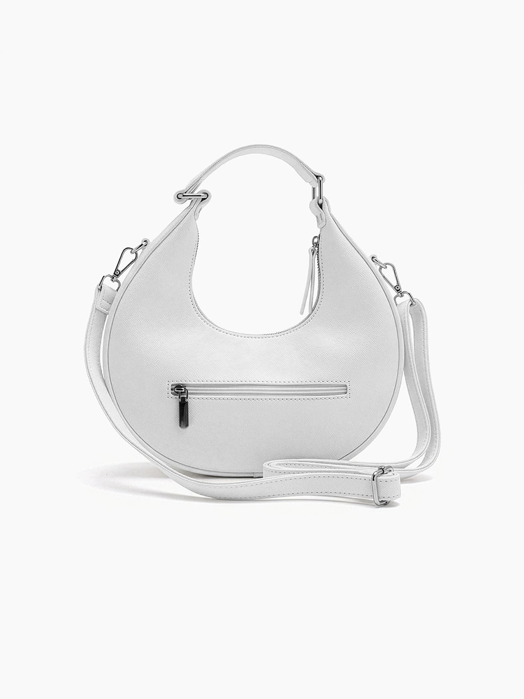 Bianca White Sling Bag - Swashaa