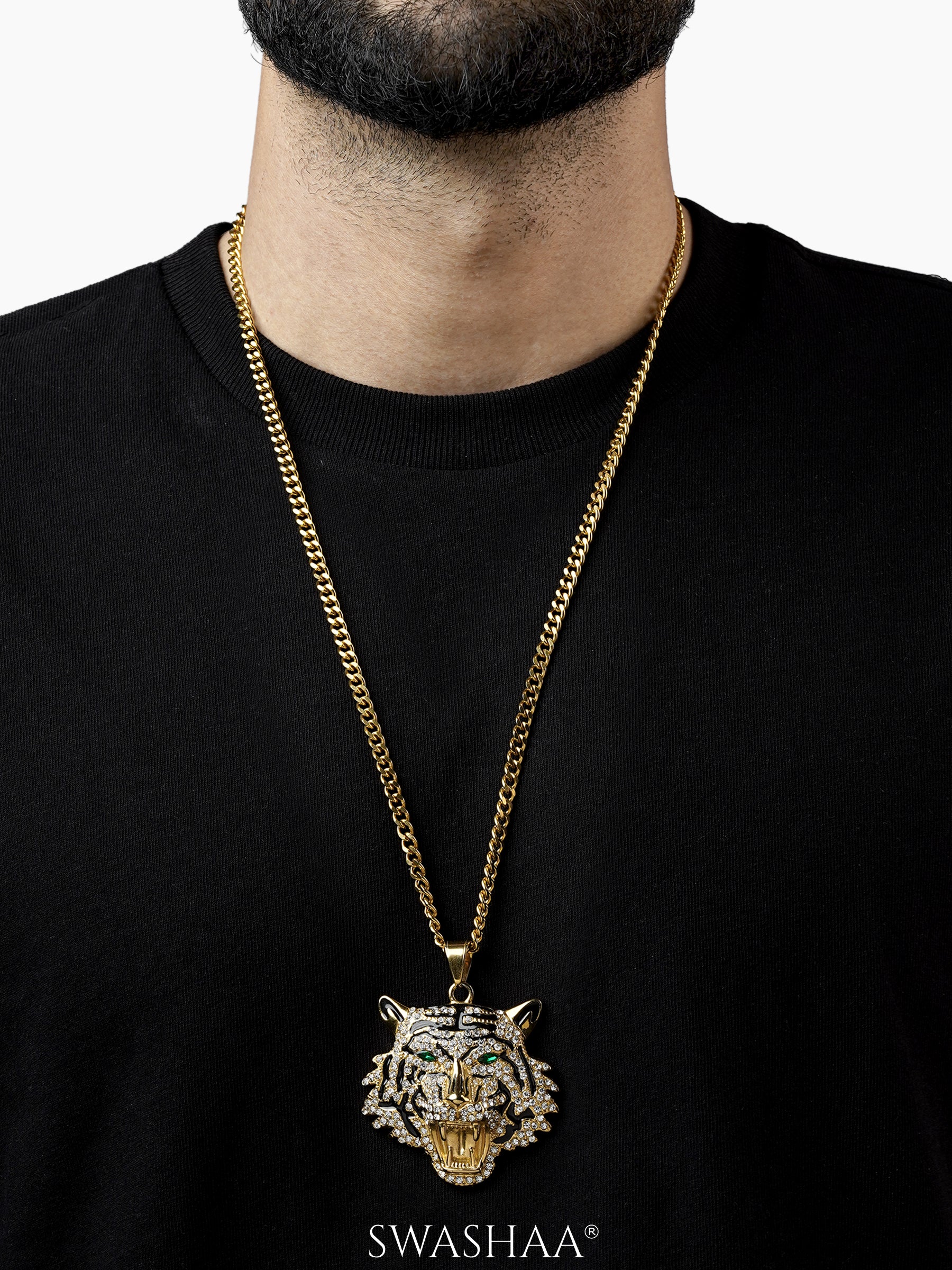 Birendra Men's Chain Pendant - Swashaa