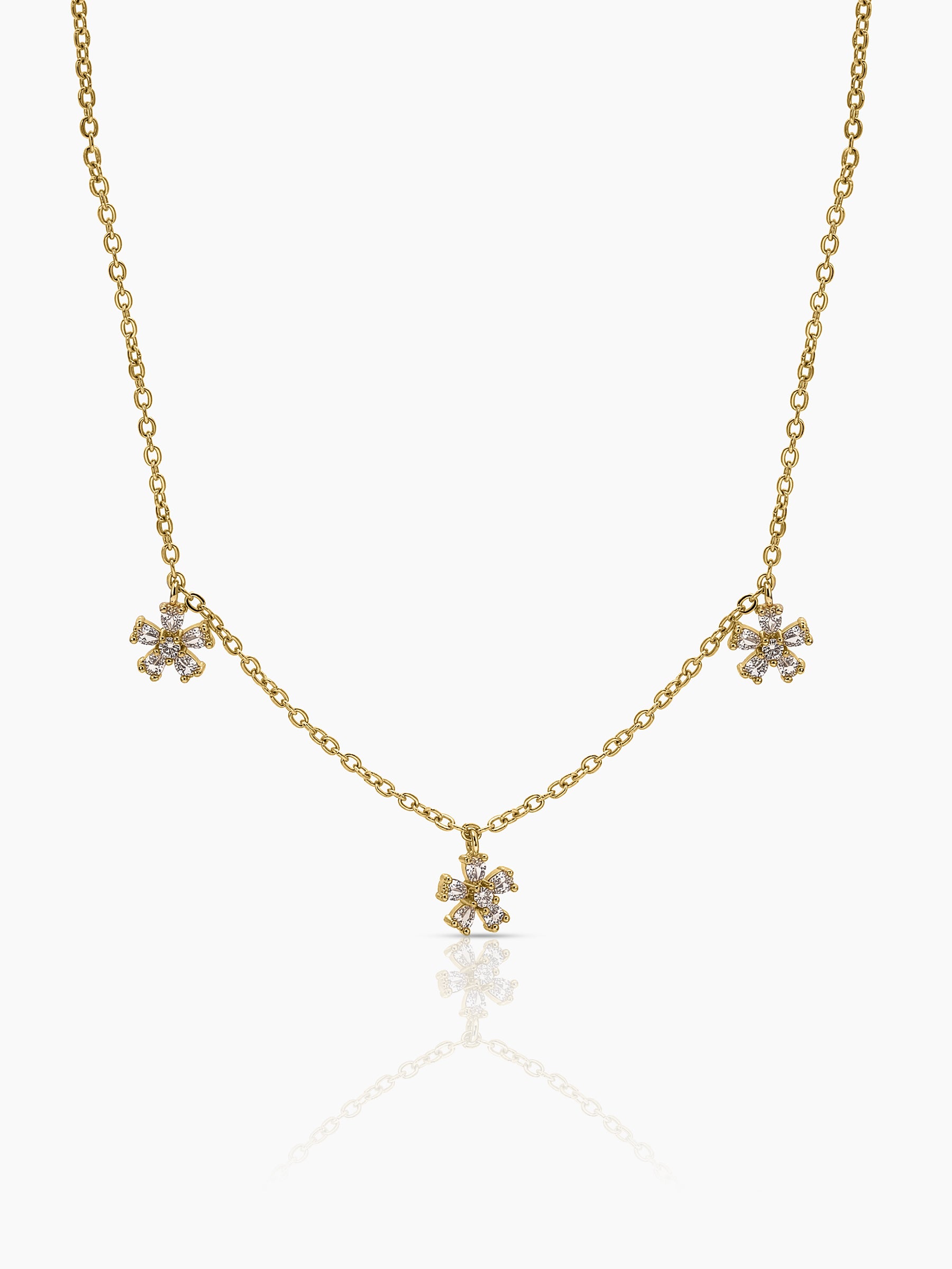Blossomy 14K Gold Plated Choker - Swashaa