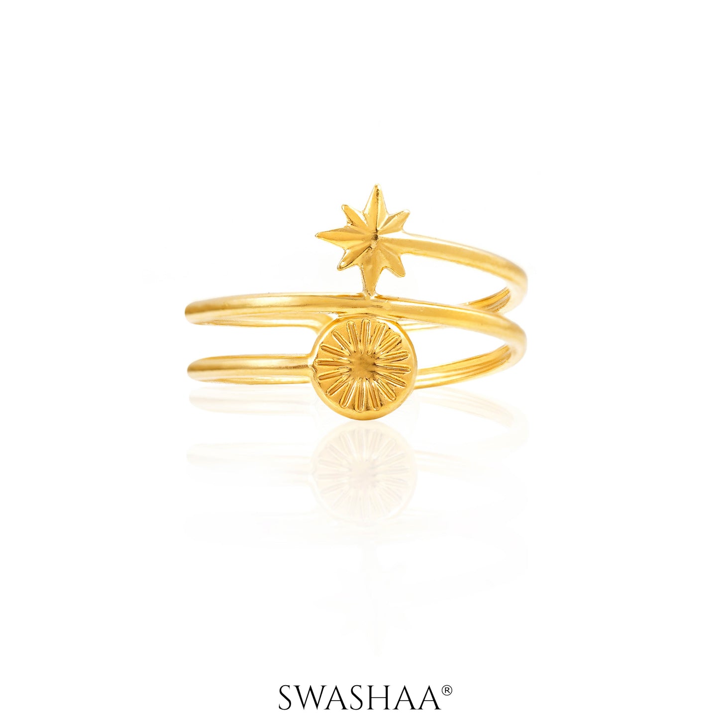 Bodhi 18K Gold Plated Ring