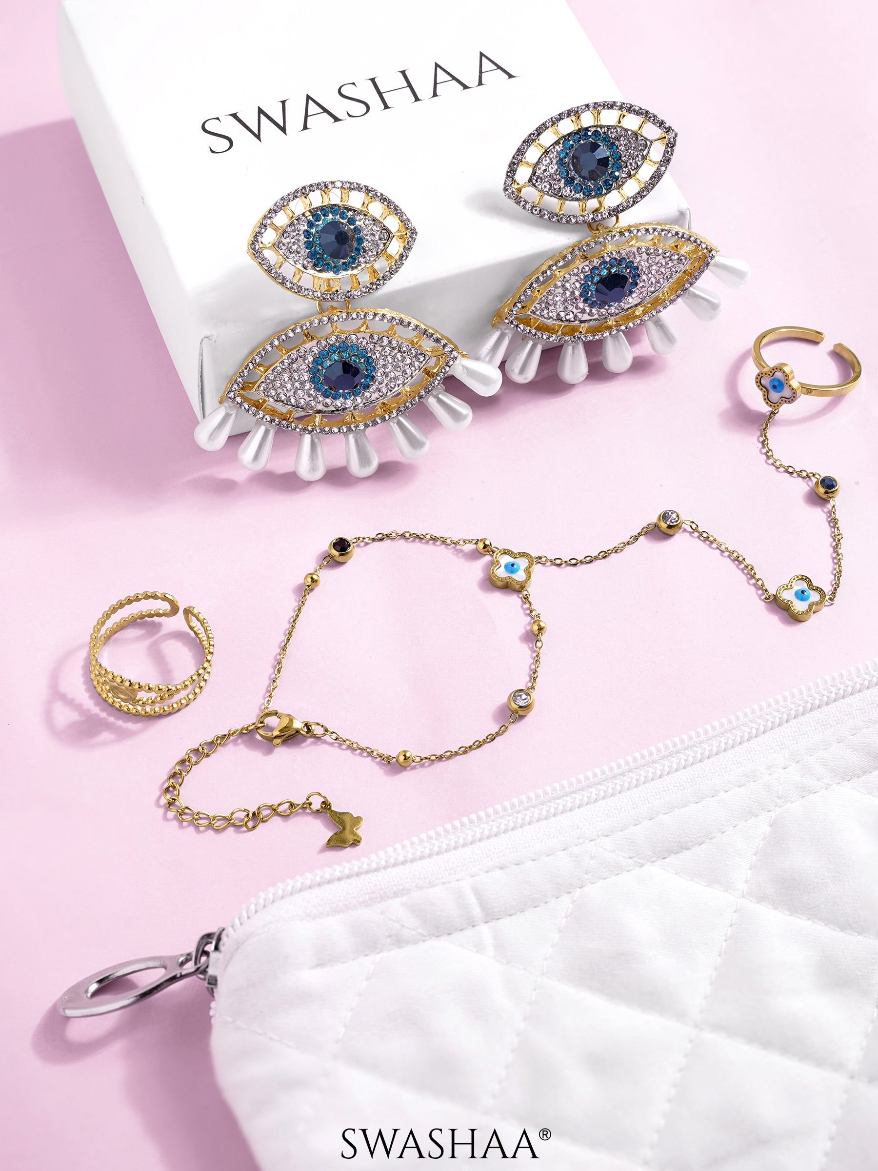 Bold in Gold Women's Set - Swashaa