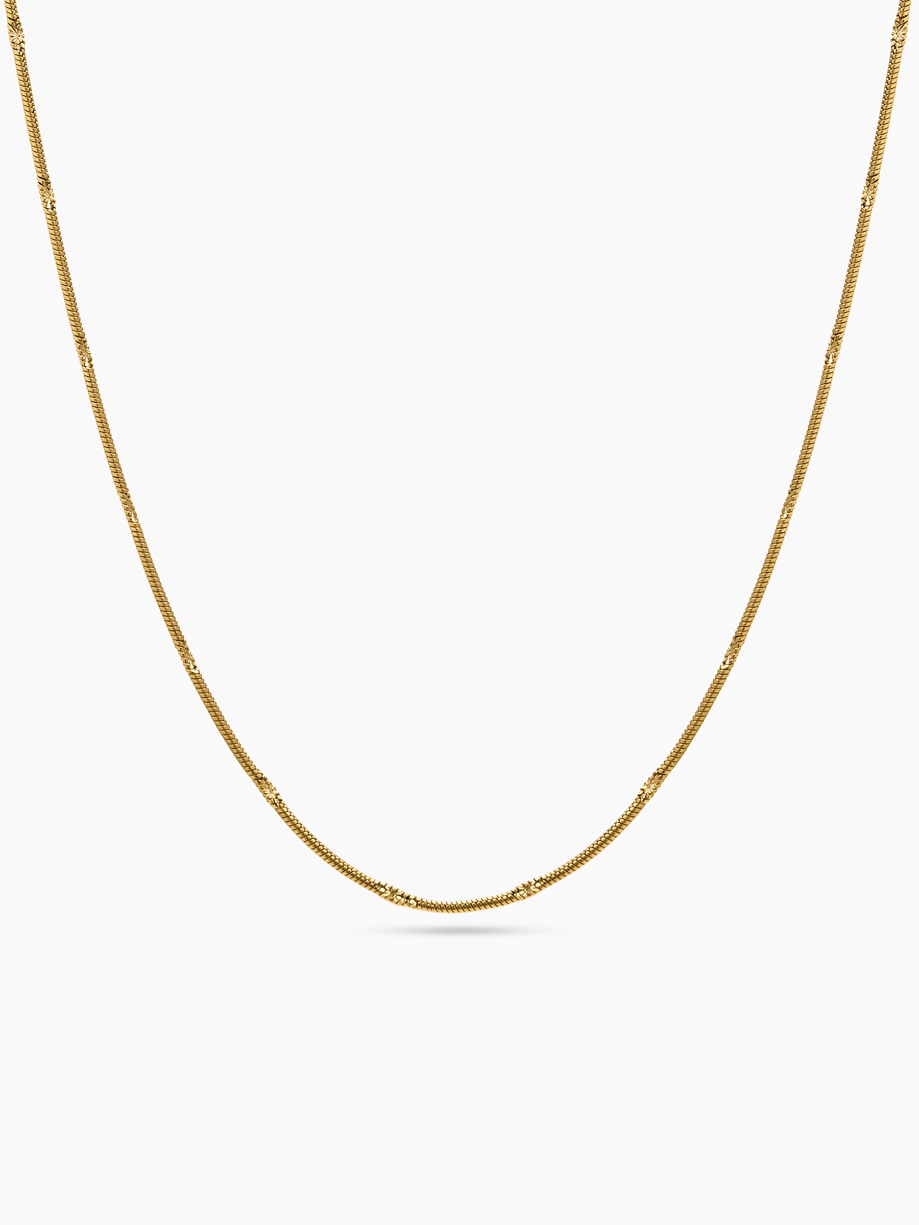 Breezy Sleek 18K Gold Plated Women's Chain