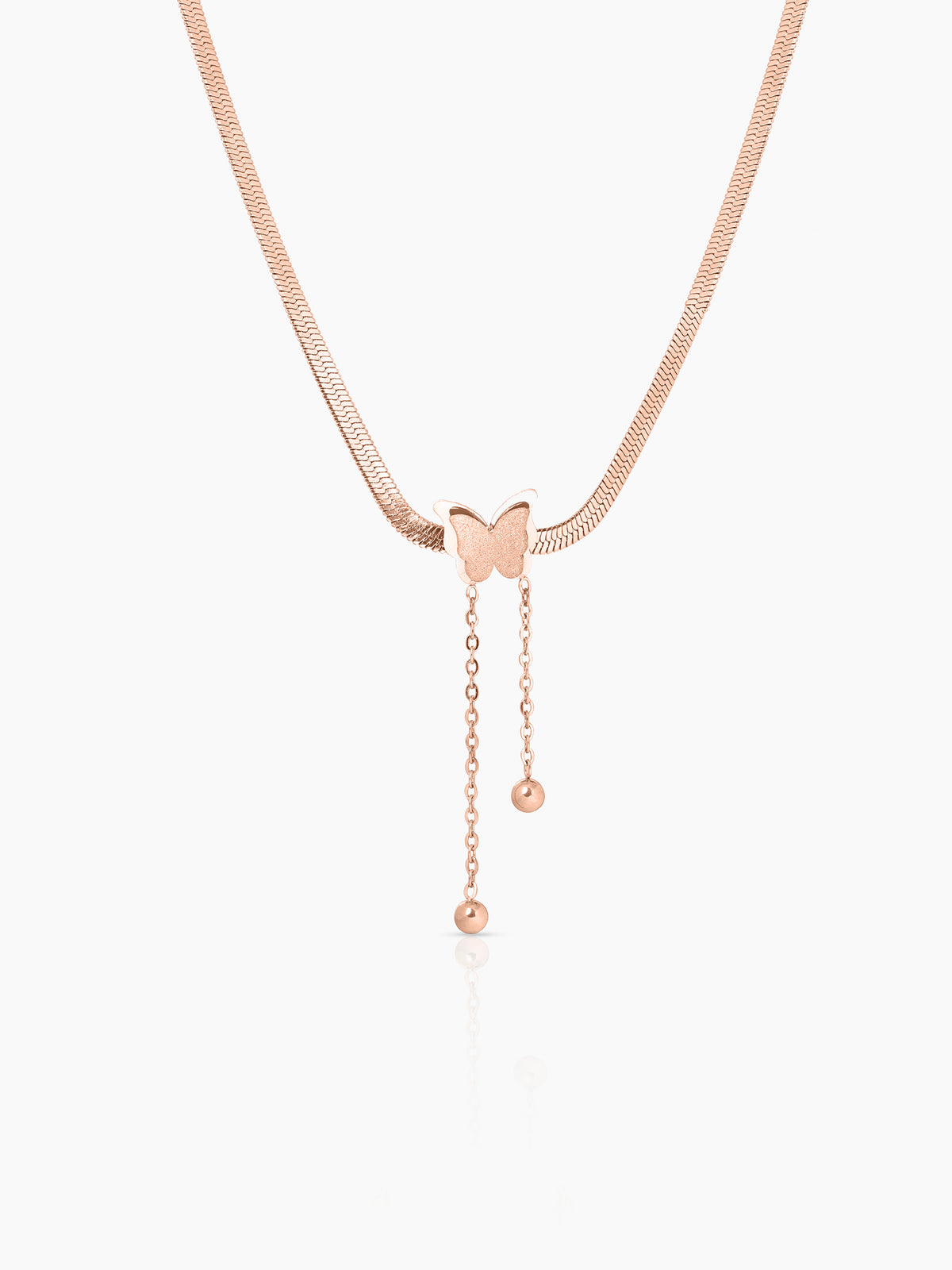 Butterfly Snake Chain Necklace