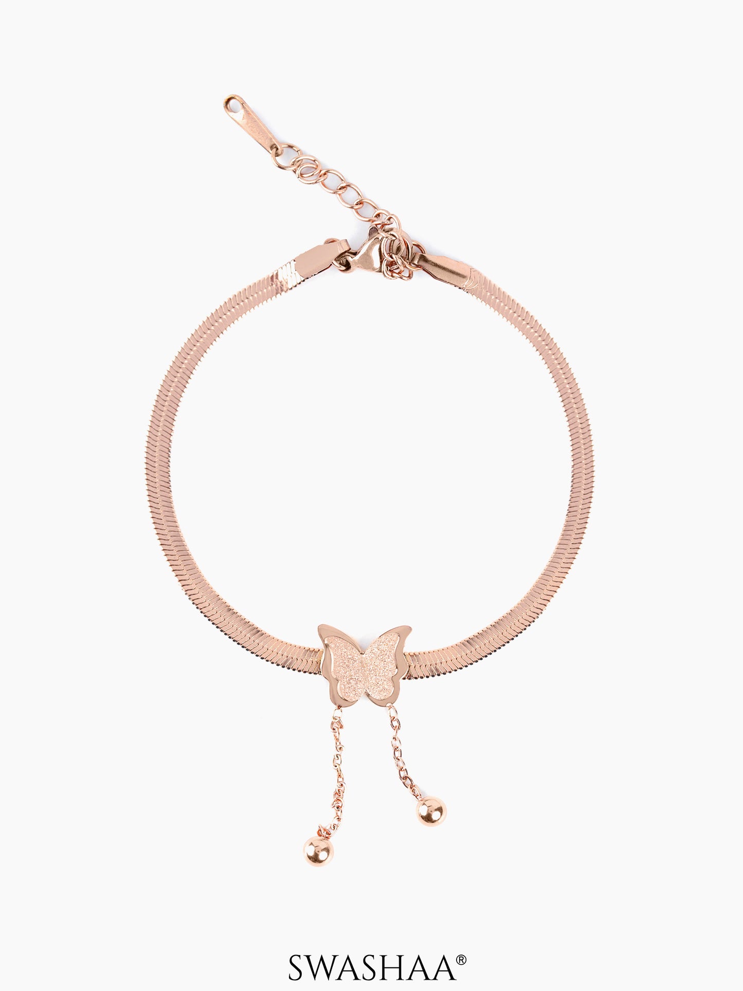 Butterfly Snake Chain Bracelet