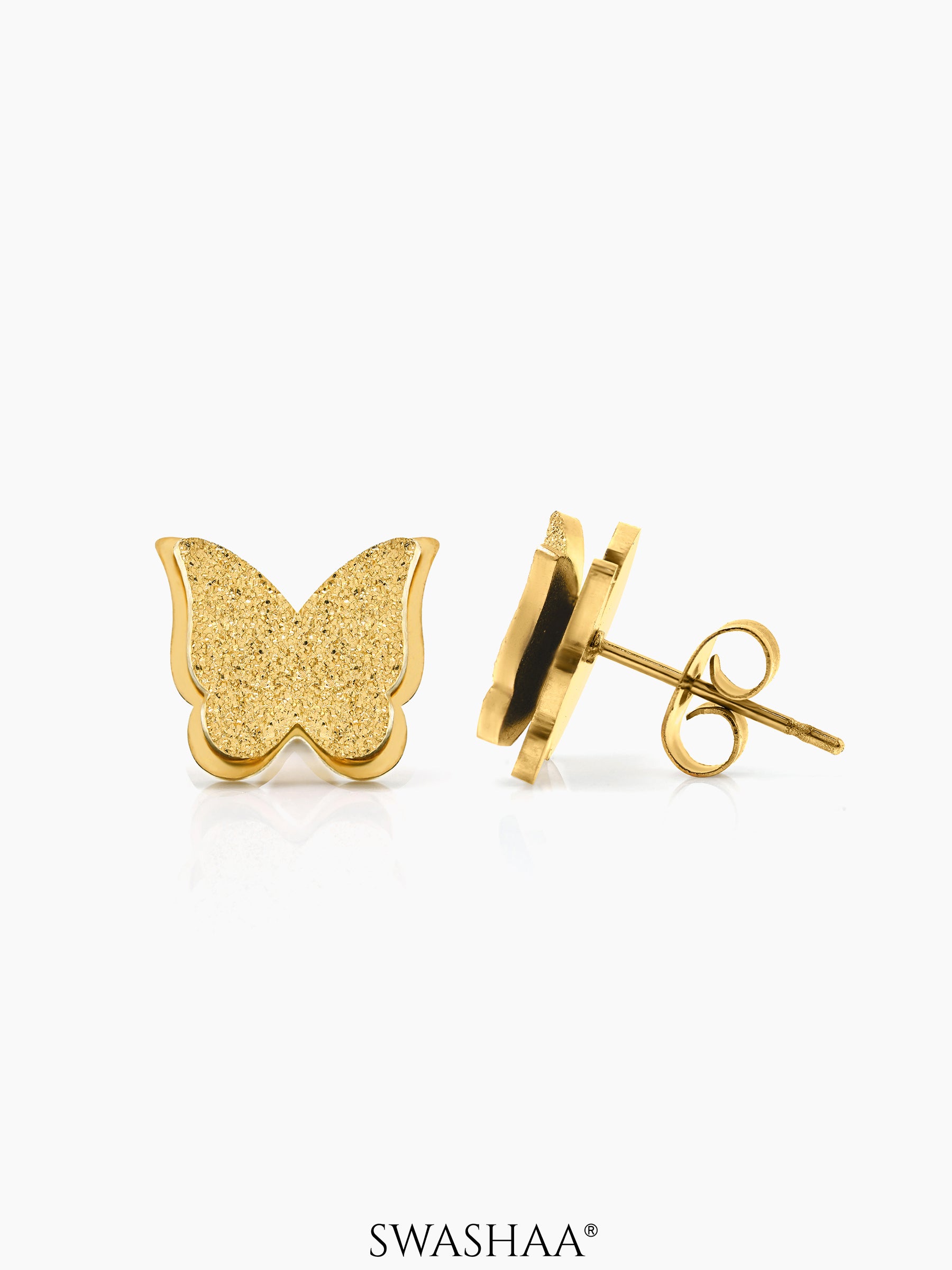 Butterfly Women's Stud Earrings