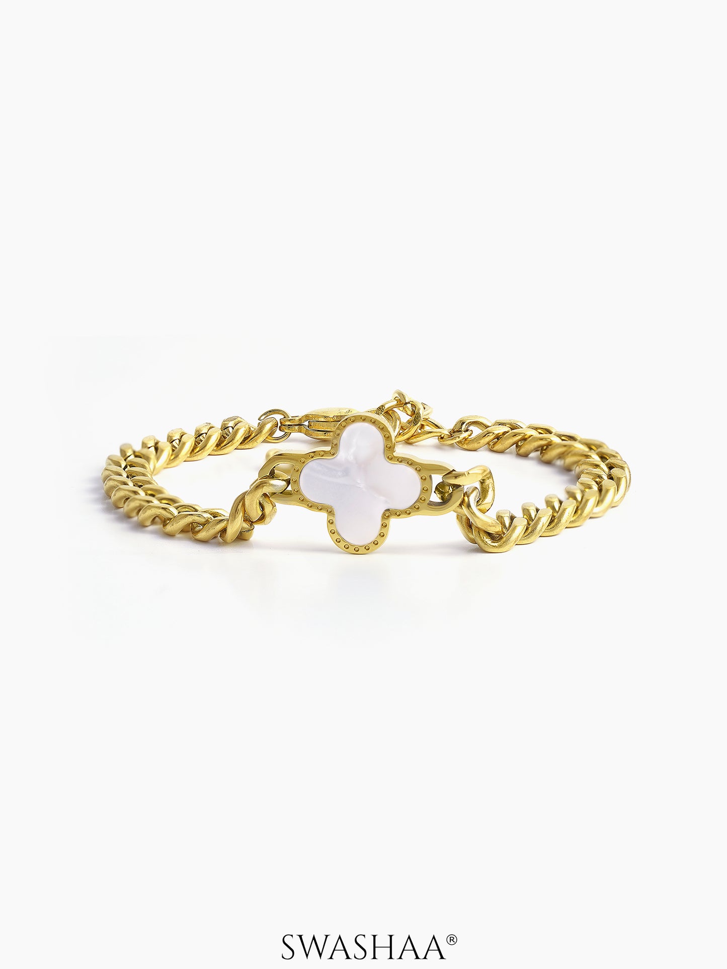 Clover Chain Men's Bracelet