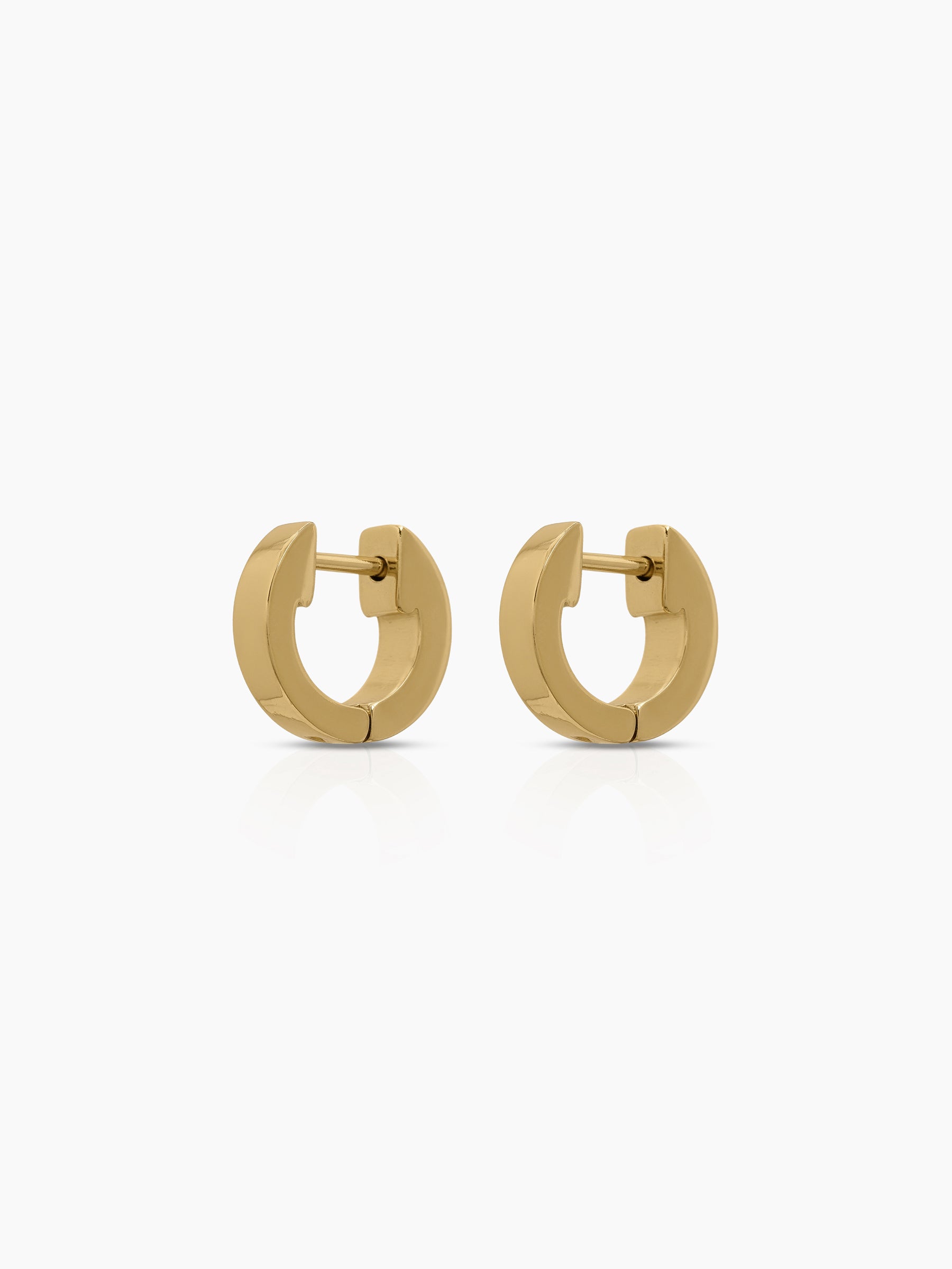 Caelan Round Core Women's Hoop Earrings - Swashaa