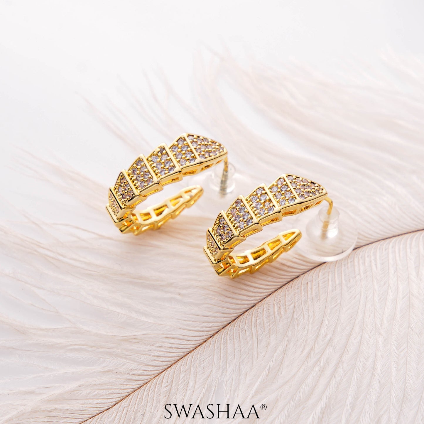 Chiyo 14K Gold Plated Earrings