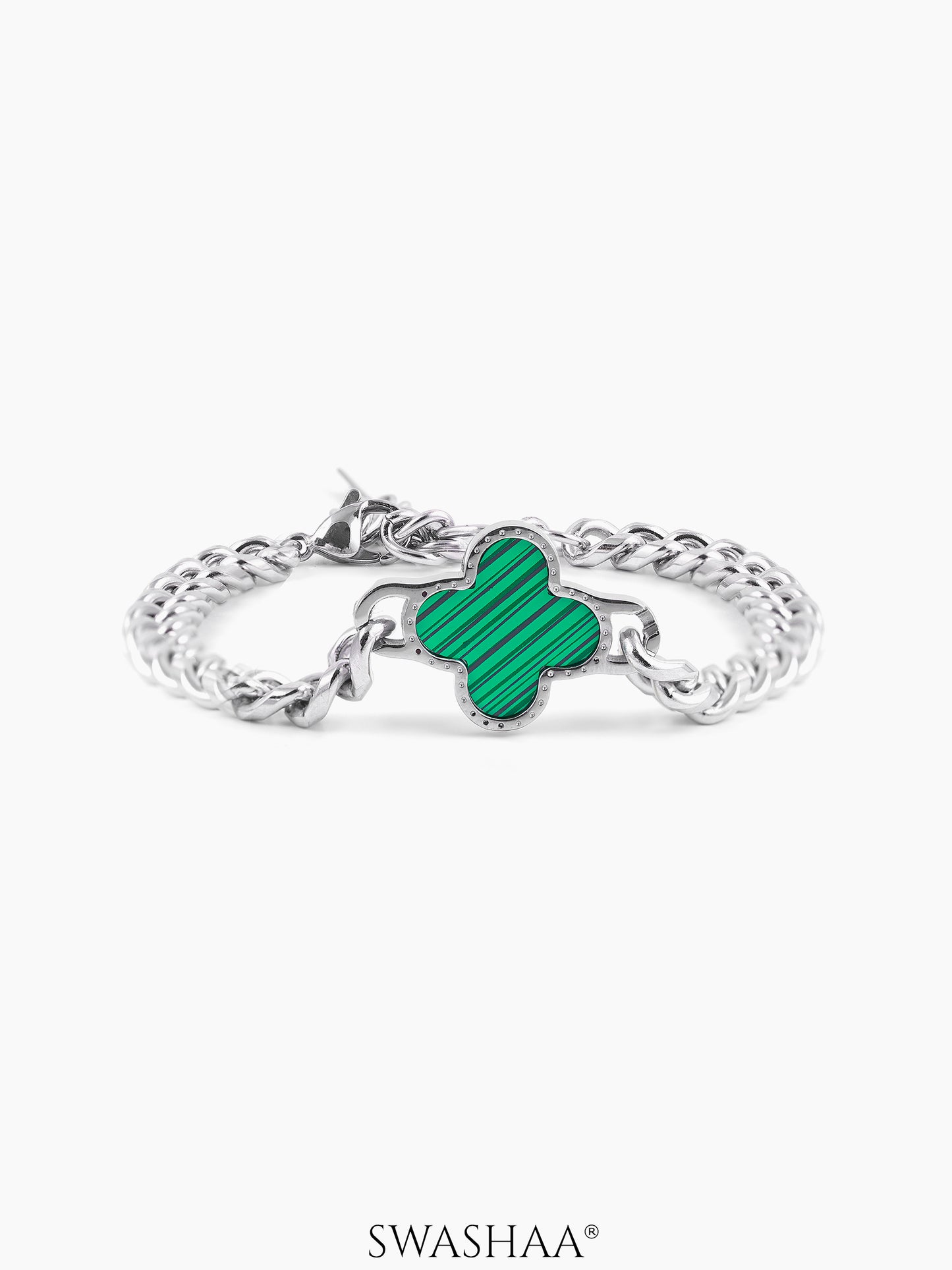Clover Chain Men's Bracelet