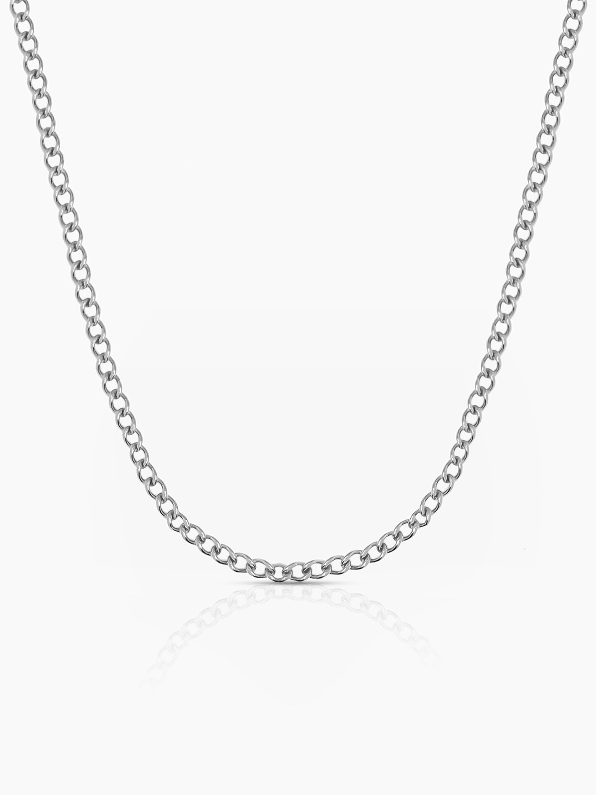 Connel Silver 2 MM Men's Chain