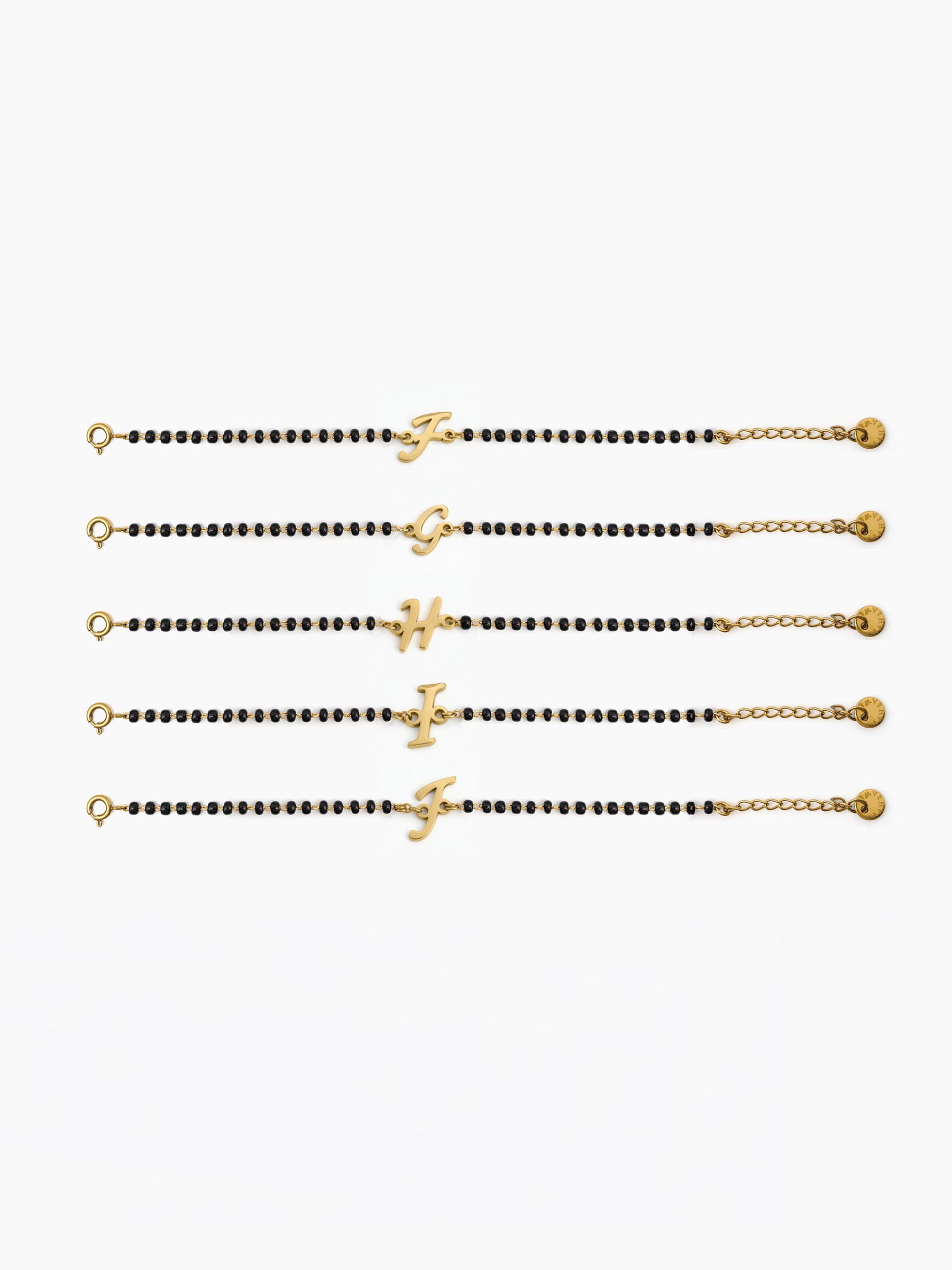 Customized Initial Kid's Nazariya Bracelet - Swashaa