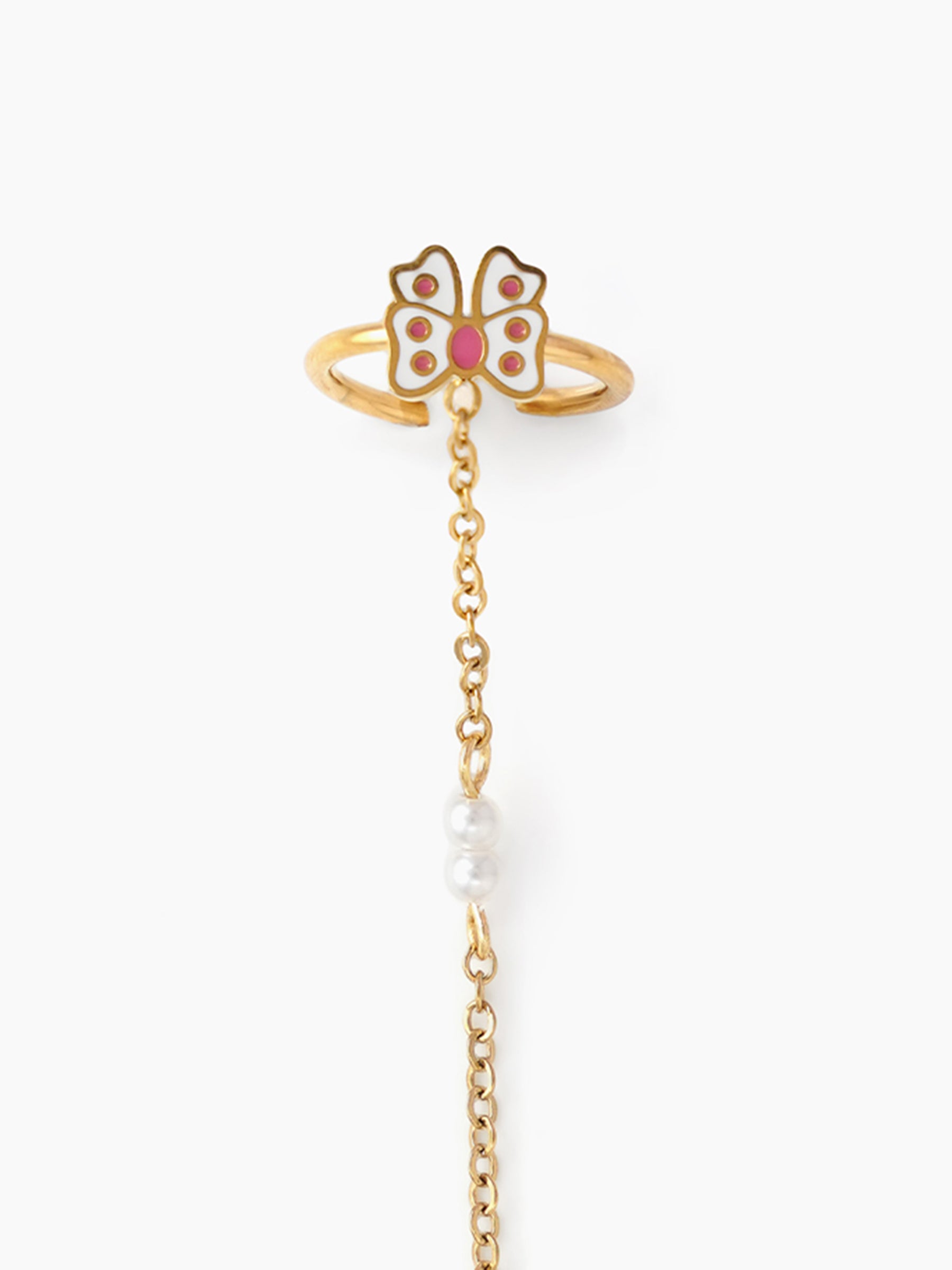 Daddy's Princess Charms 18K Gold Plated Kid's Ring Bracelet