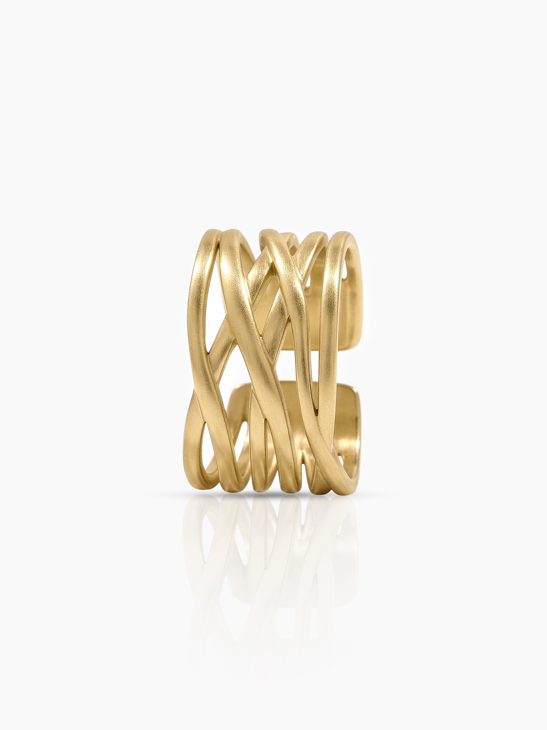 Dante 18K Gold Plated Ring - Swashaa