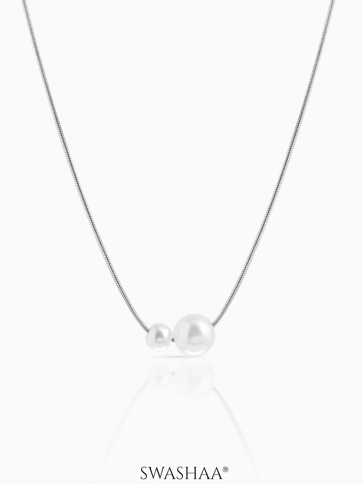Daren Twin Pearl Men's Chain Pendant
