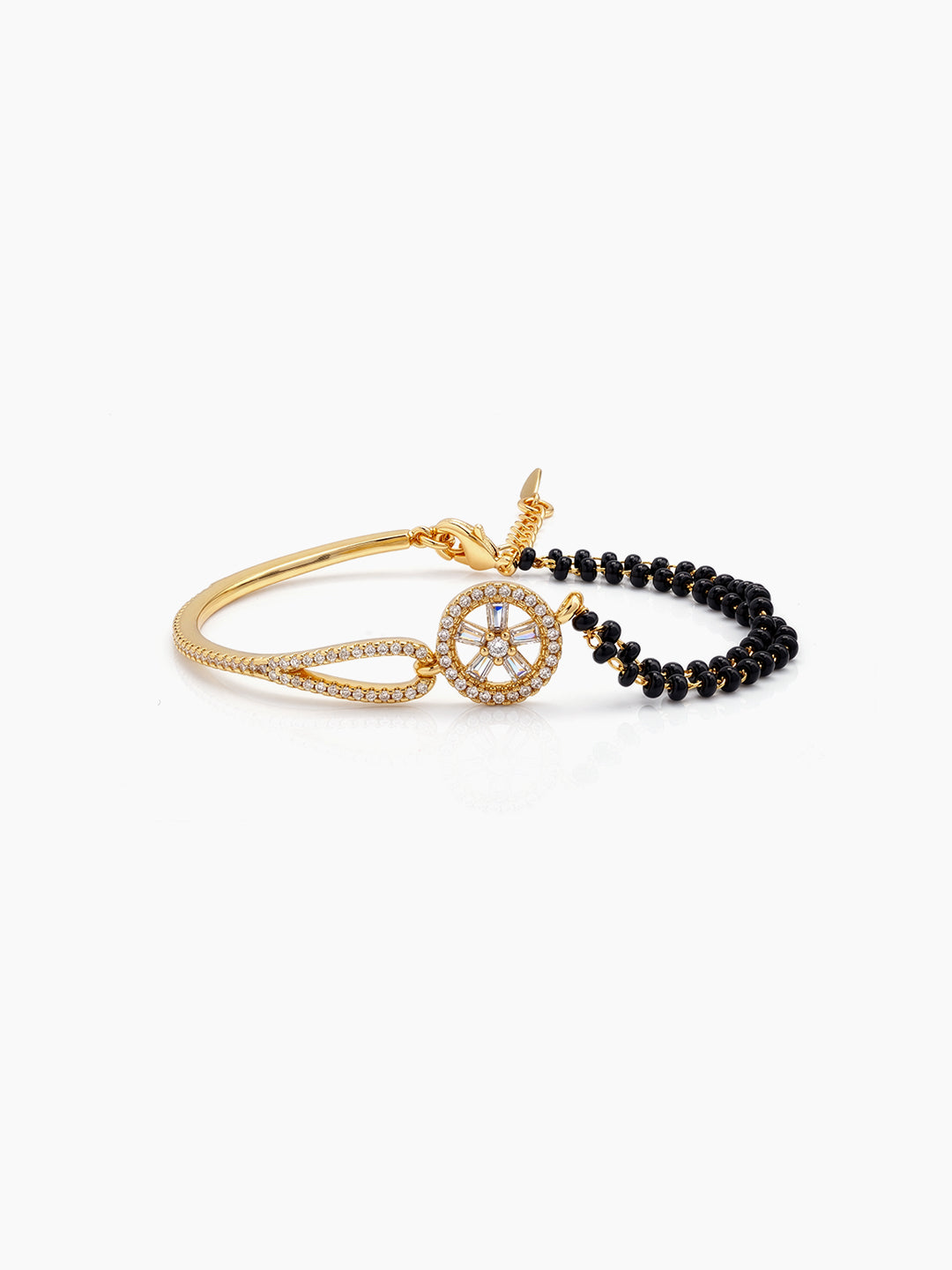 Devisha Diamond 18K Gold Plated Women's Mangalsutra Bracelet