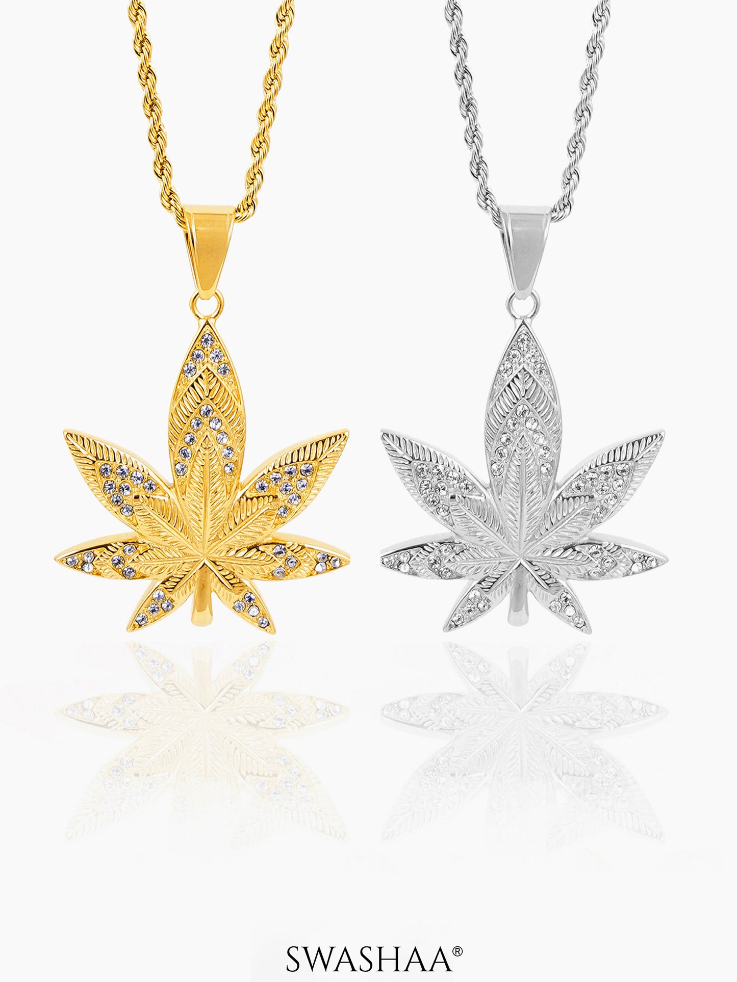 Dope Leaf Men's Chain Pendant
