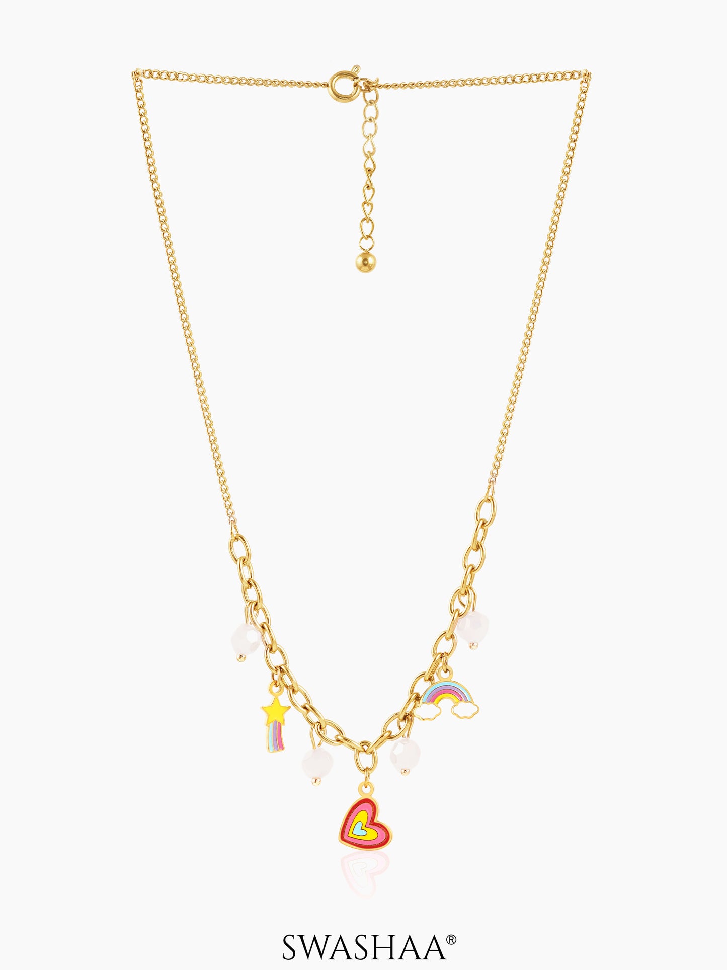 Dora Charms 18K Gold Plated Kid's Necklace
