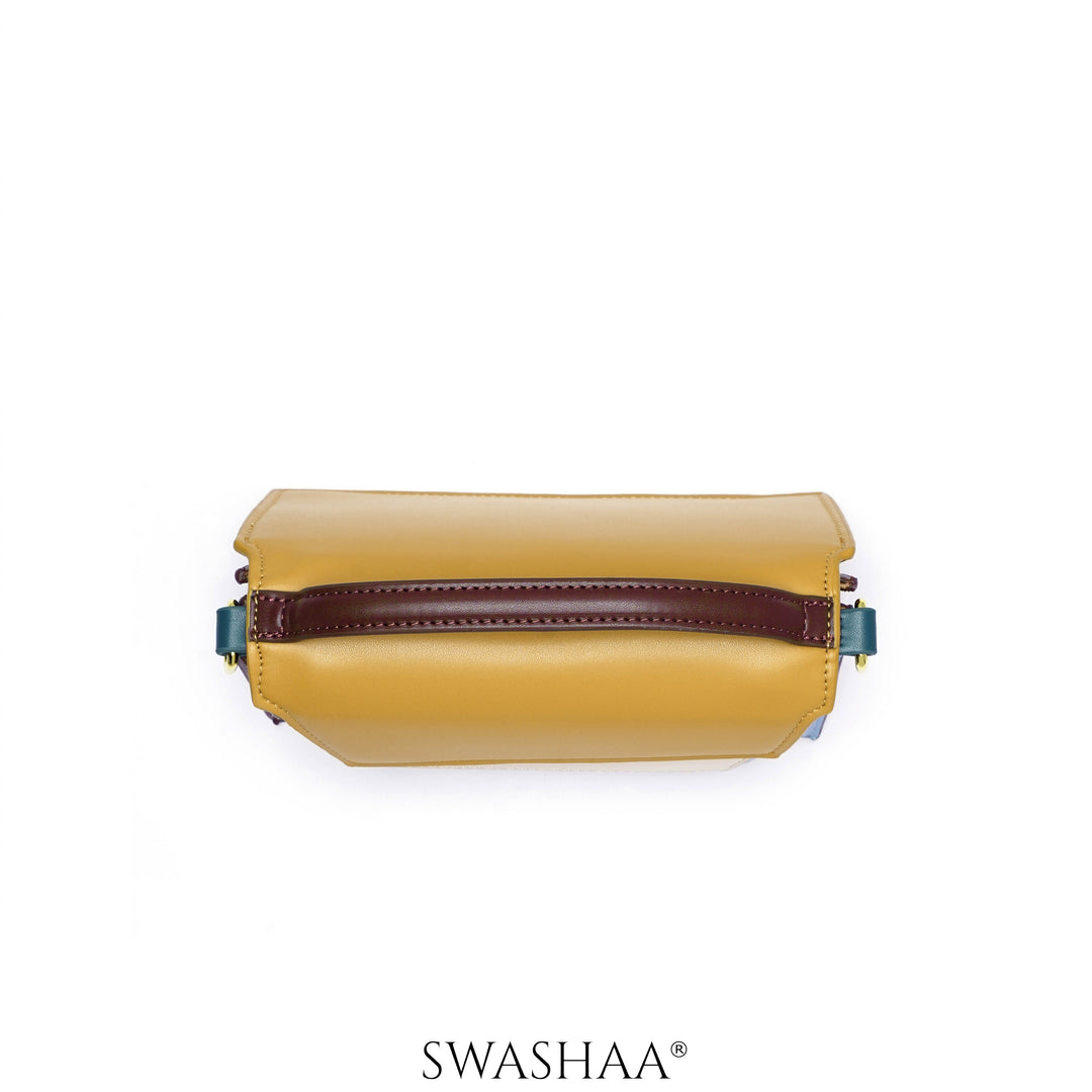 Drea Hazel Leather Sling Bag