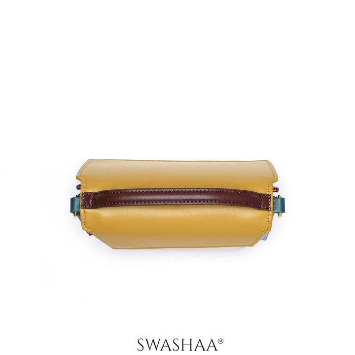 Drea Hazel Leather Sling Bag
