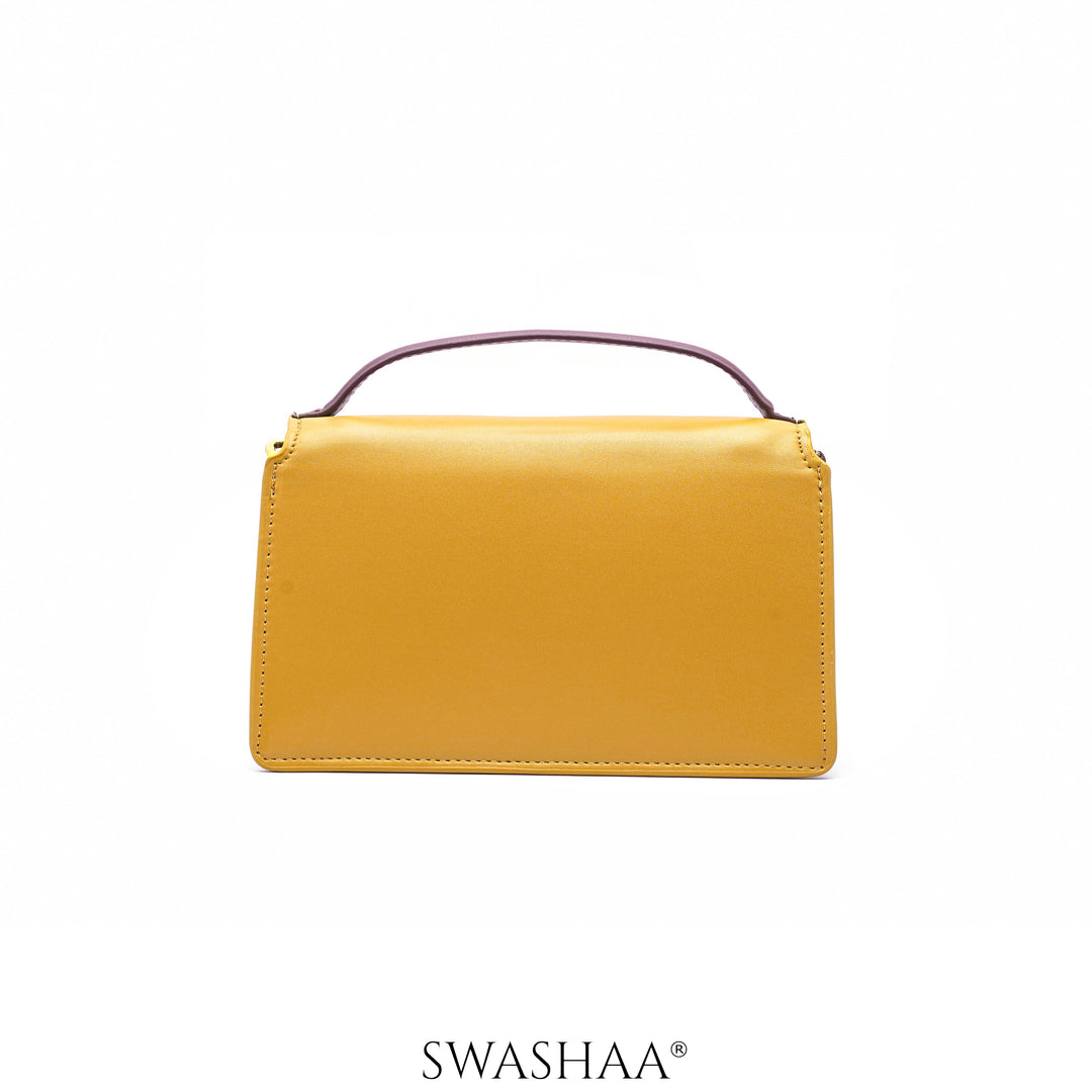 Drea Hazel Leather Sling Bag