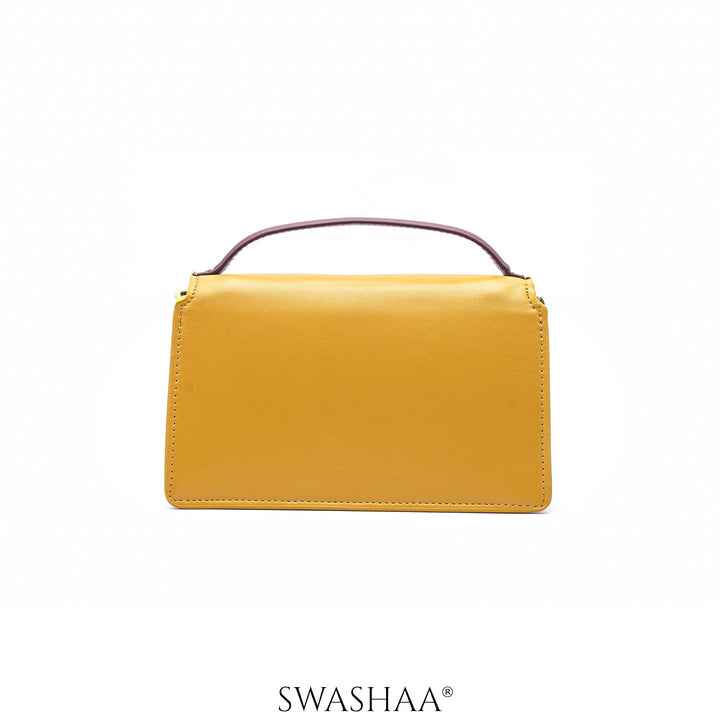 Drea Hazel Leather Sling Bag