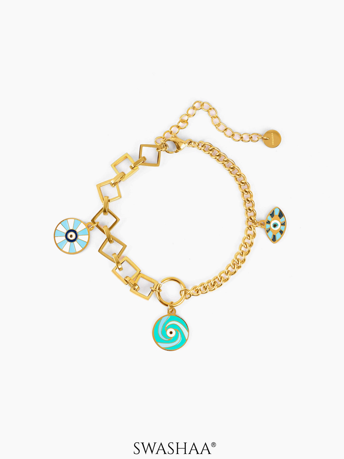 Dwi Eye 18K Gold Plated Bracelet
