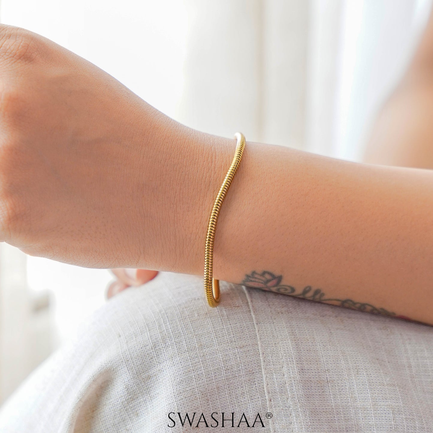 Elliot 18K Gold Plated Bracelet