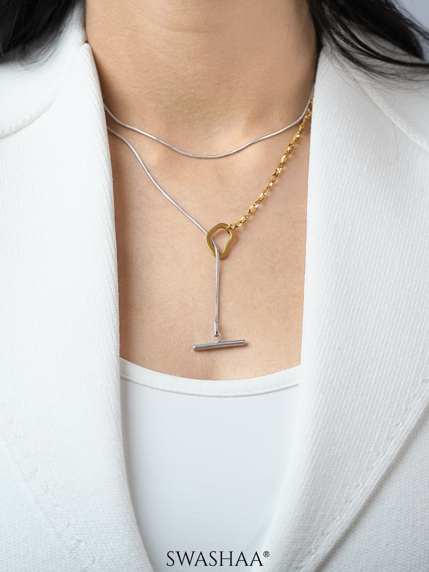 Eira Double Chain Necklace