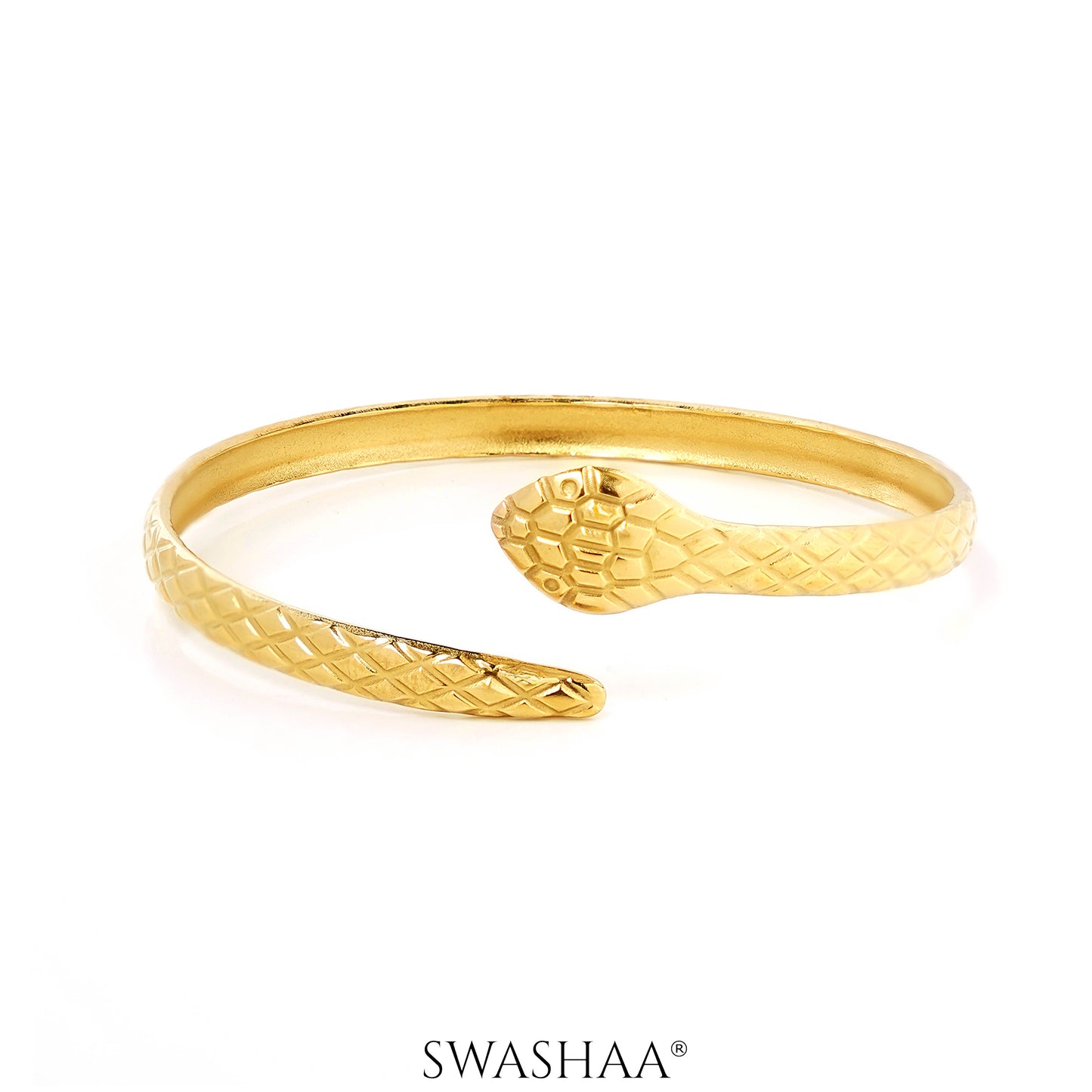 Eli Snake 18K Gold Plated Bracelet