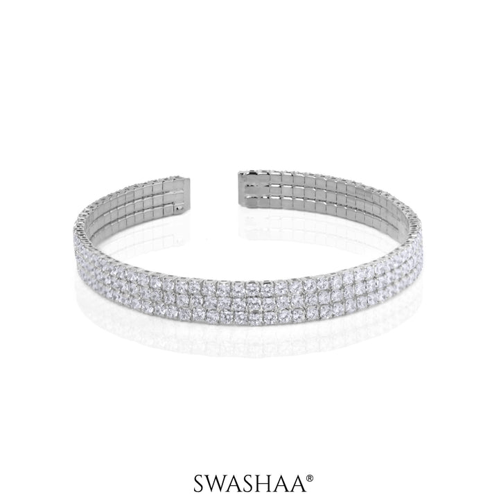 Elisha Diamond Cuff Bracelet