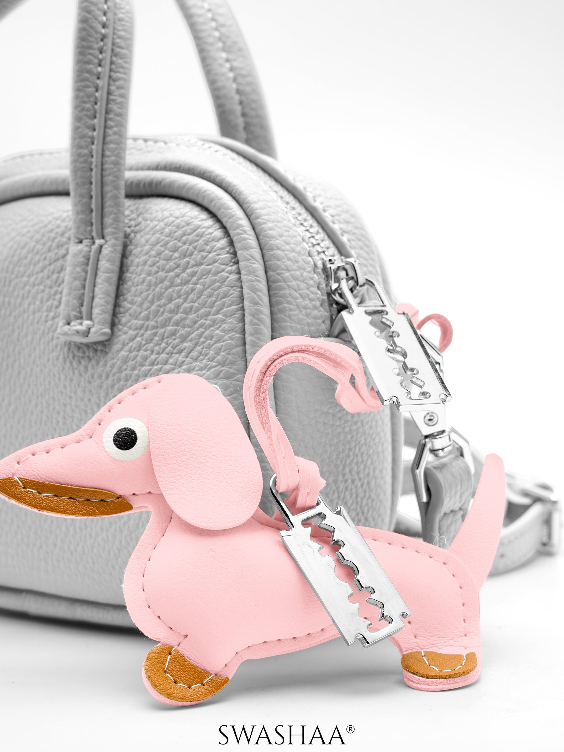 Elora Mini Leather Sling Bag - Swashaa