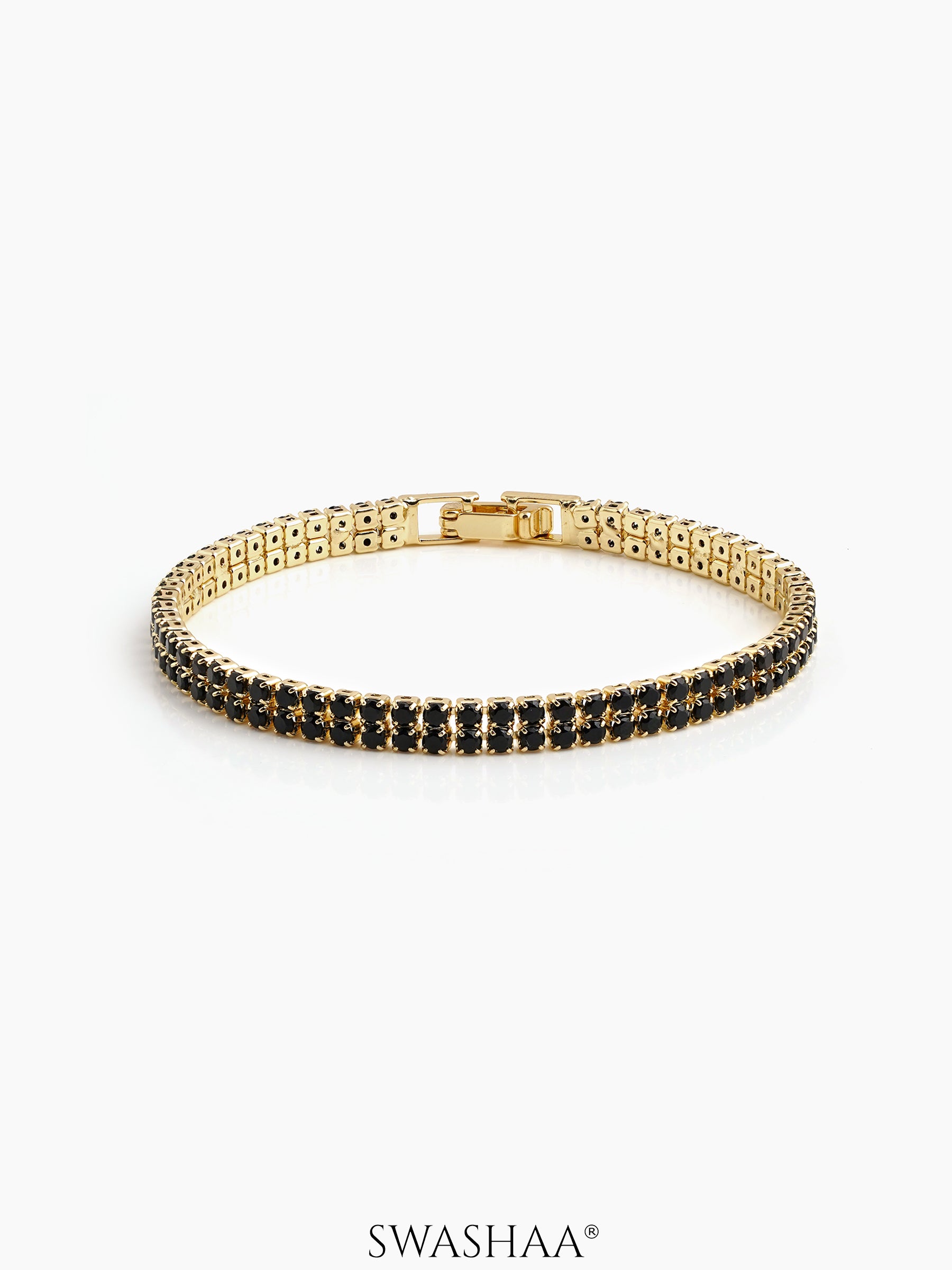 Elvra Diamond Tennis Bracelet - Swashaa